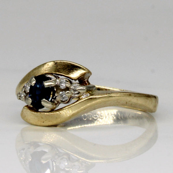 Sapphire & Diamond Ring | 0.18ct, 0.03ctw | SZ 5.75 |