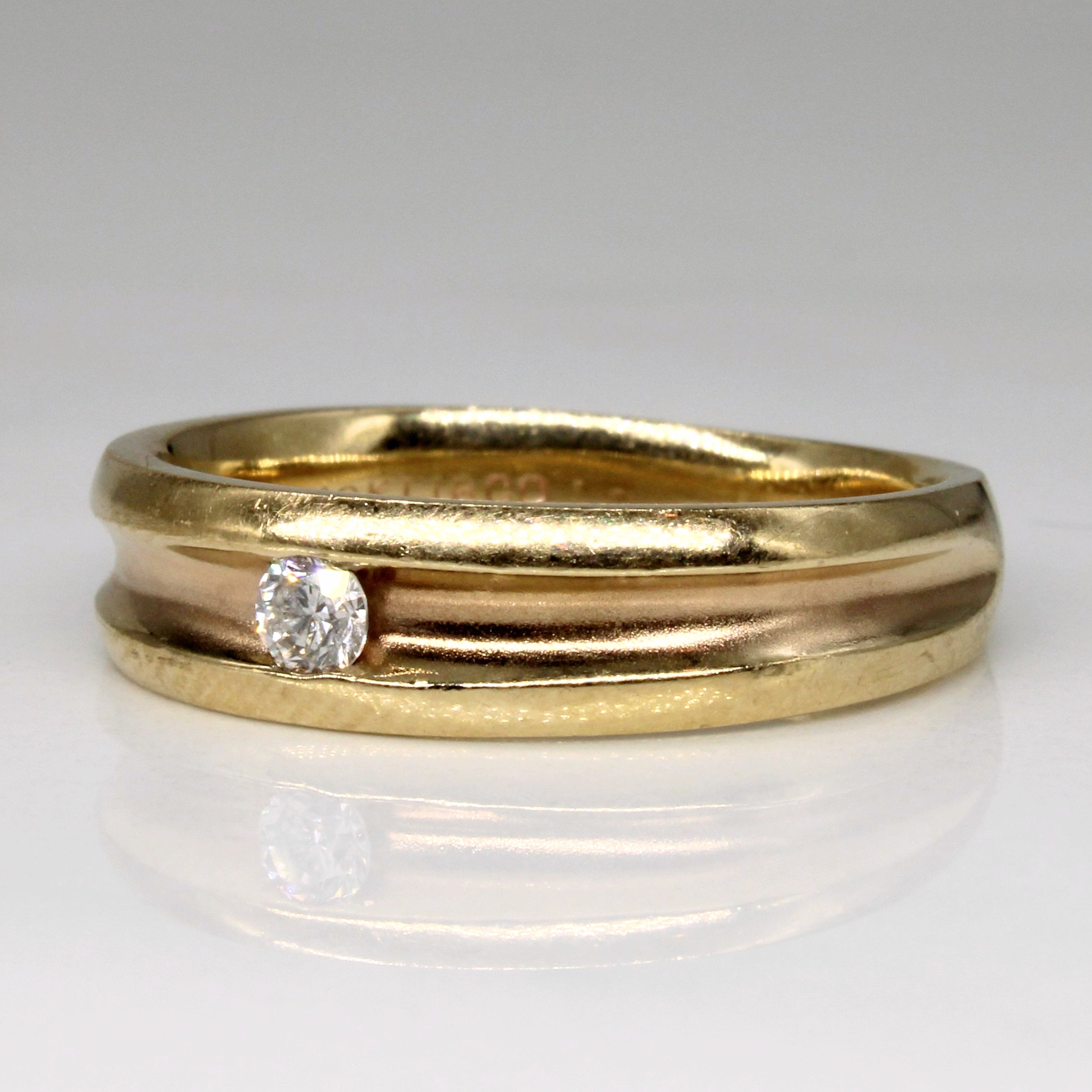 Channel Set Diamond Ring | 0.11ct | SZ 9.25 |