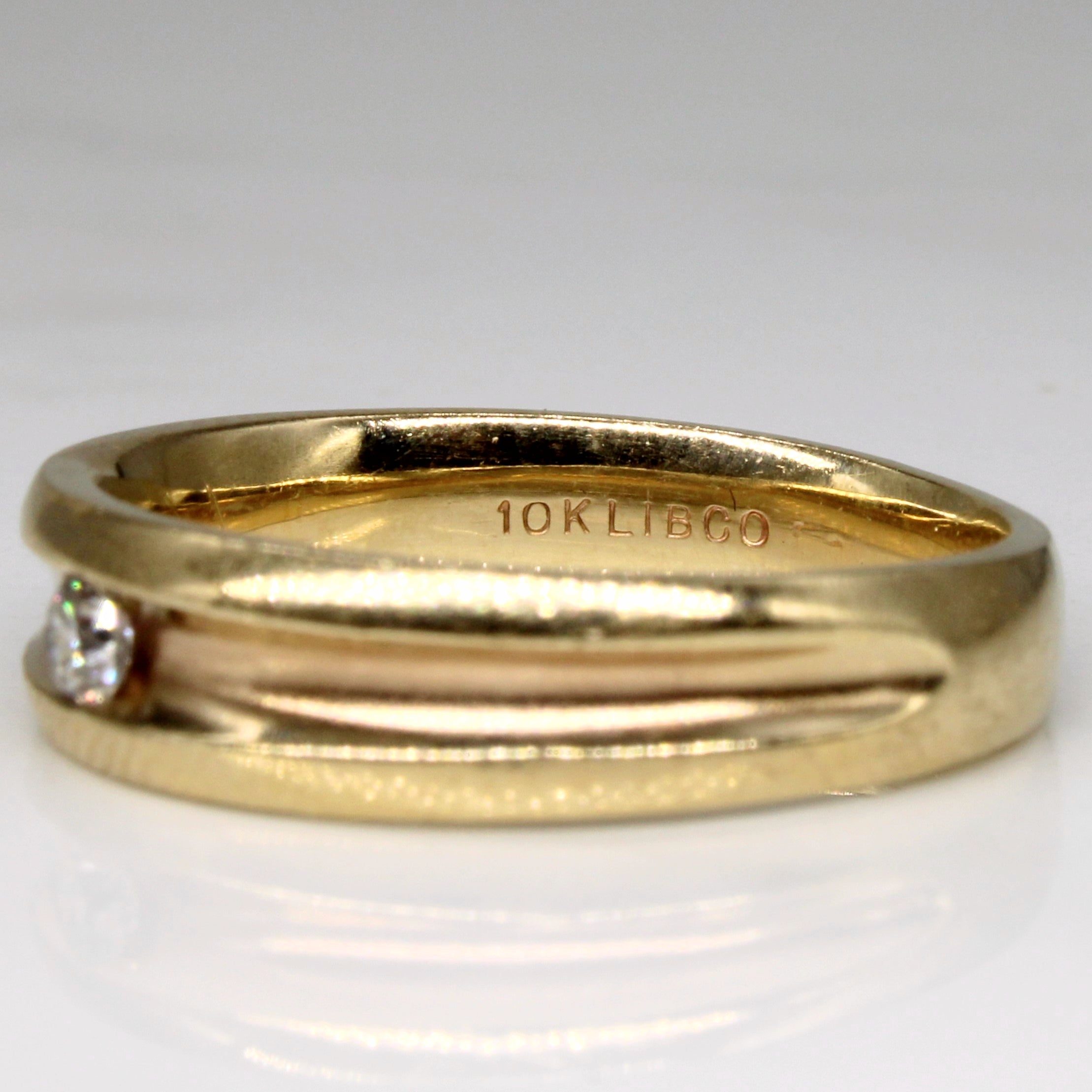 Channel Set Diamond Ring | 0.11ct | SZ 9.25 |