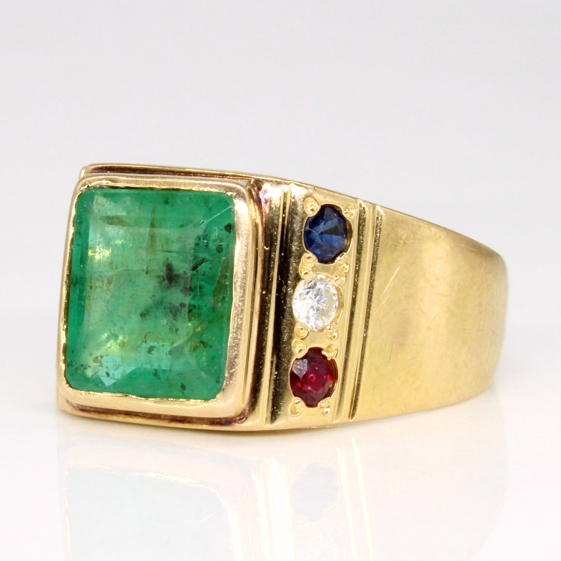 Multi Gem Cocktail Ring | 3.19ctw | SZ 9 |