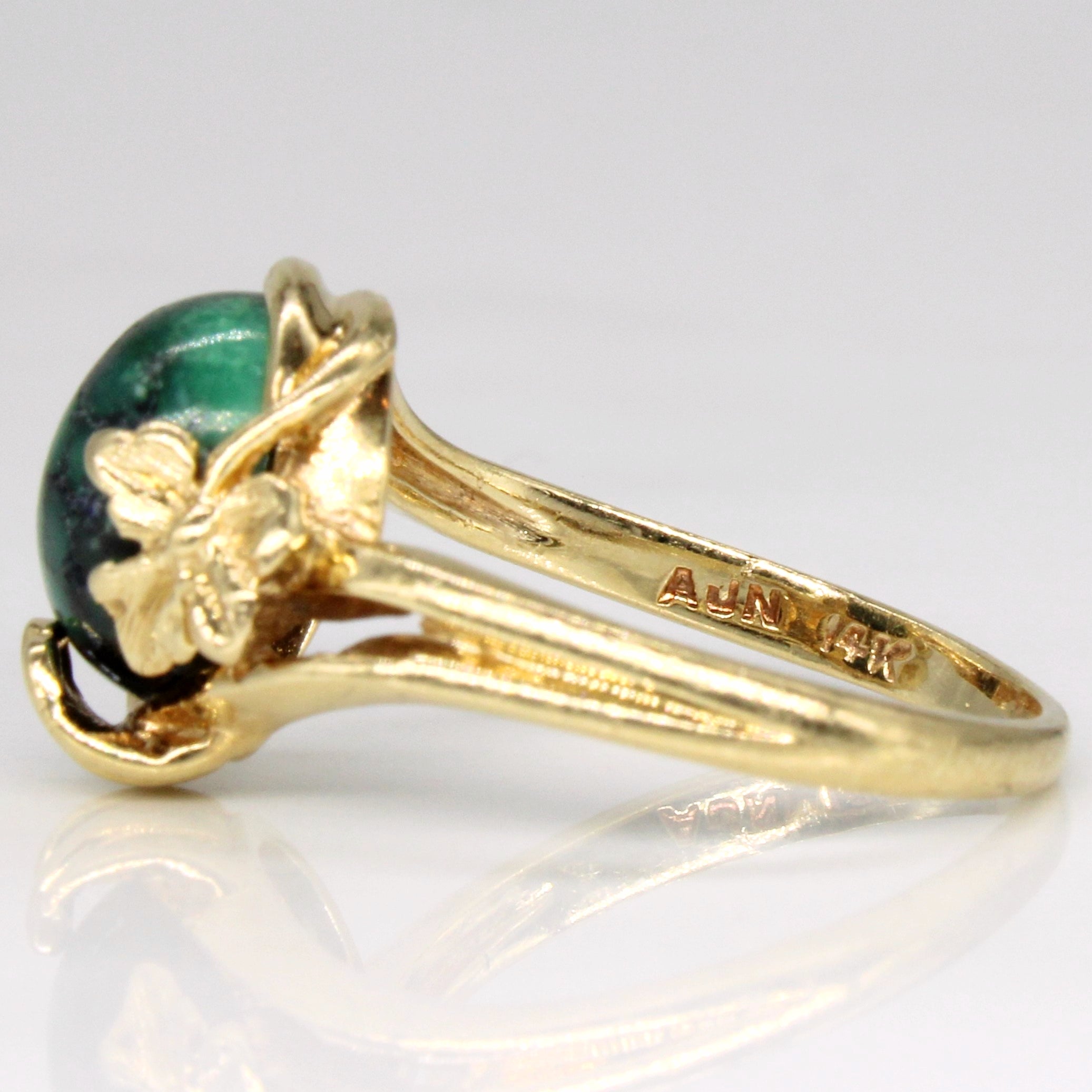 Green Turquoise Ring | 2.45ct | SZ 6.25 |