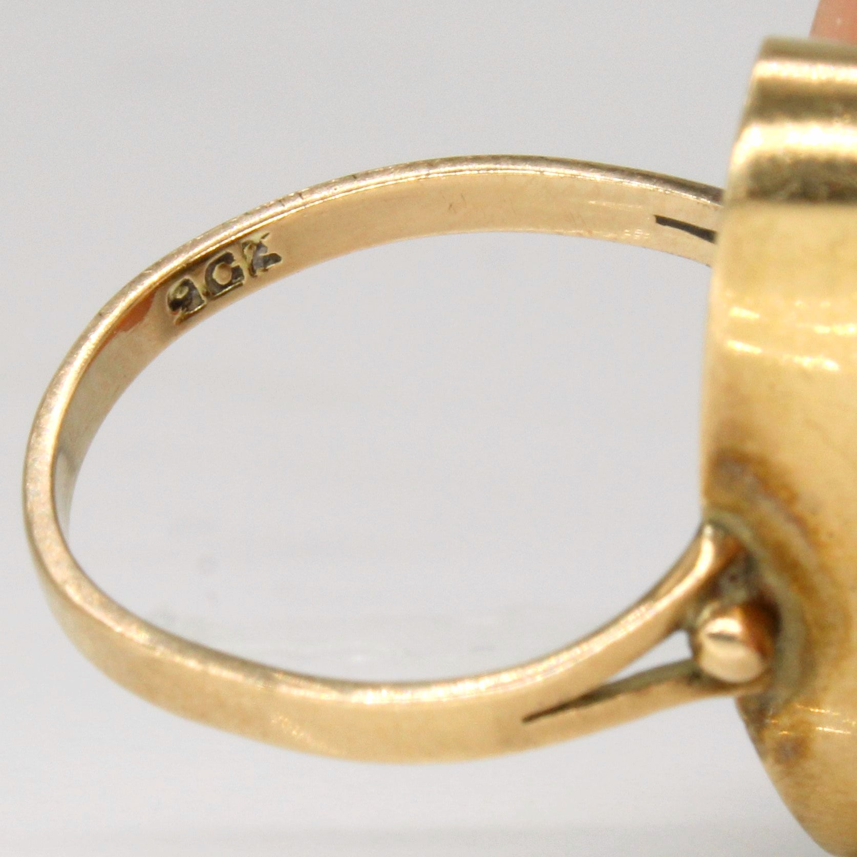 Tiger's Eye Quartz Cocktail Ring | 10.80ct | SZ 6 |