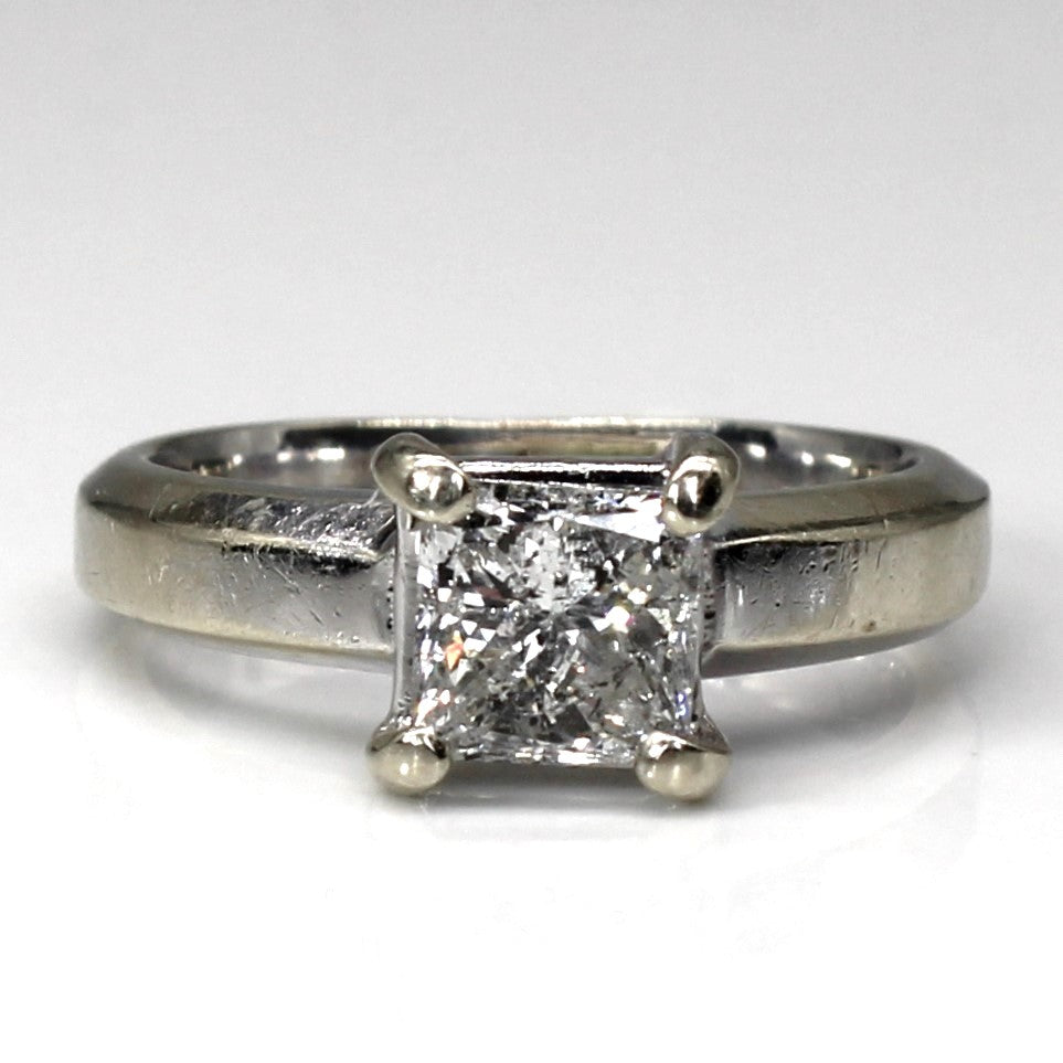 Solitaire Princess Diamond Engagement Ring | 1.20ct I1/I2 G/H | SZ 5.75 |