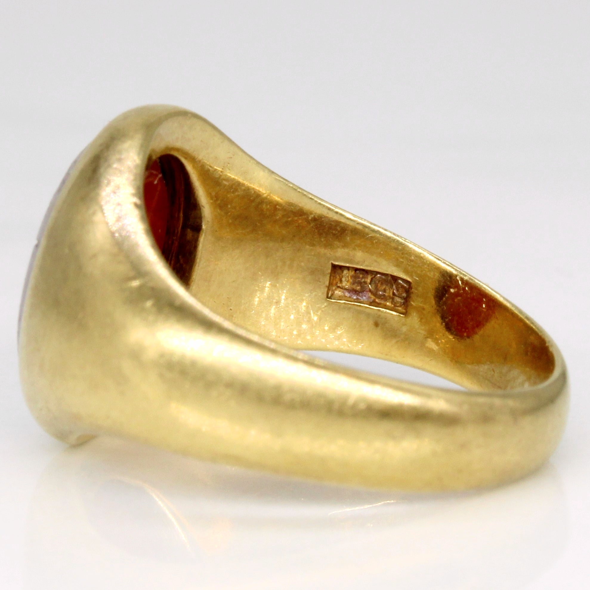 Agate Intaglio Ring | 1.40ct | SZ 5.25 |