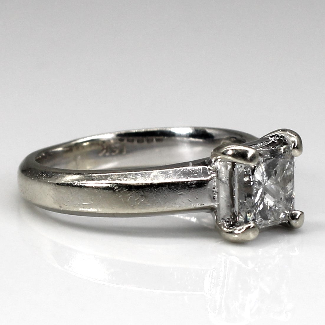 Solitaire Princess Diamond Engagement Ring | 1.20ct I1/I2 G/H | SZ 5.75 |