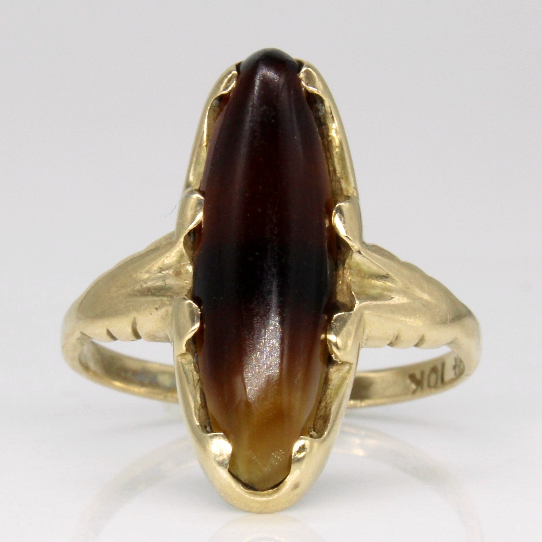 Agate Cocktail Ring | 2.85ct | SZ 6 |