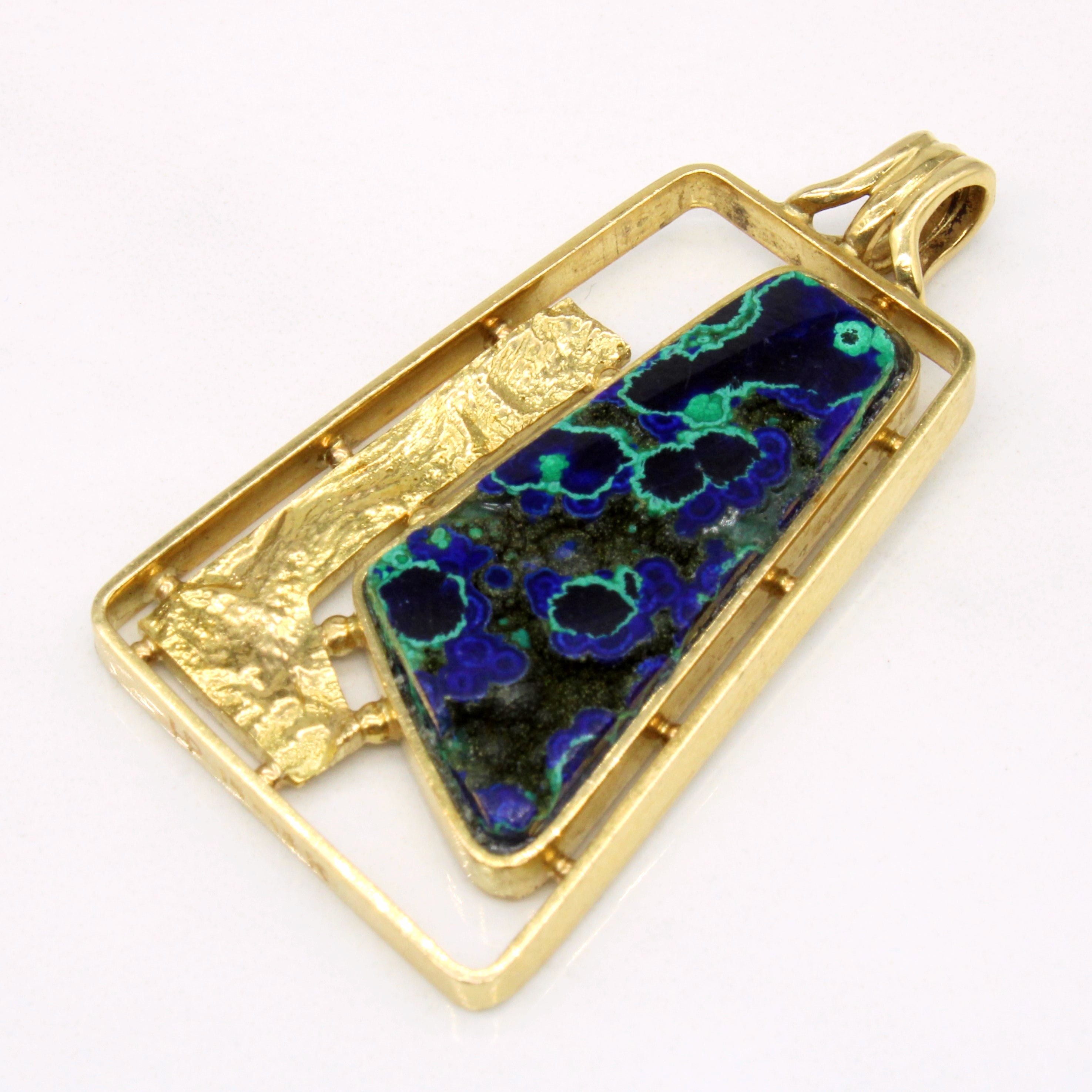 Pendentif Malachite Azurite | 6,40ct |