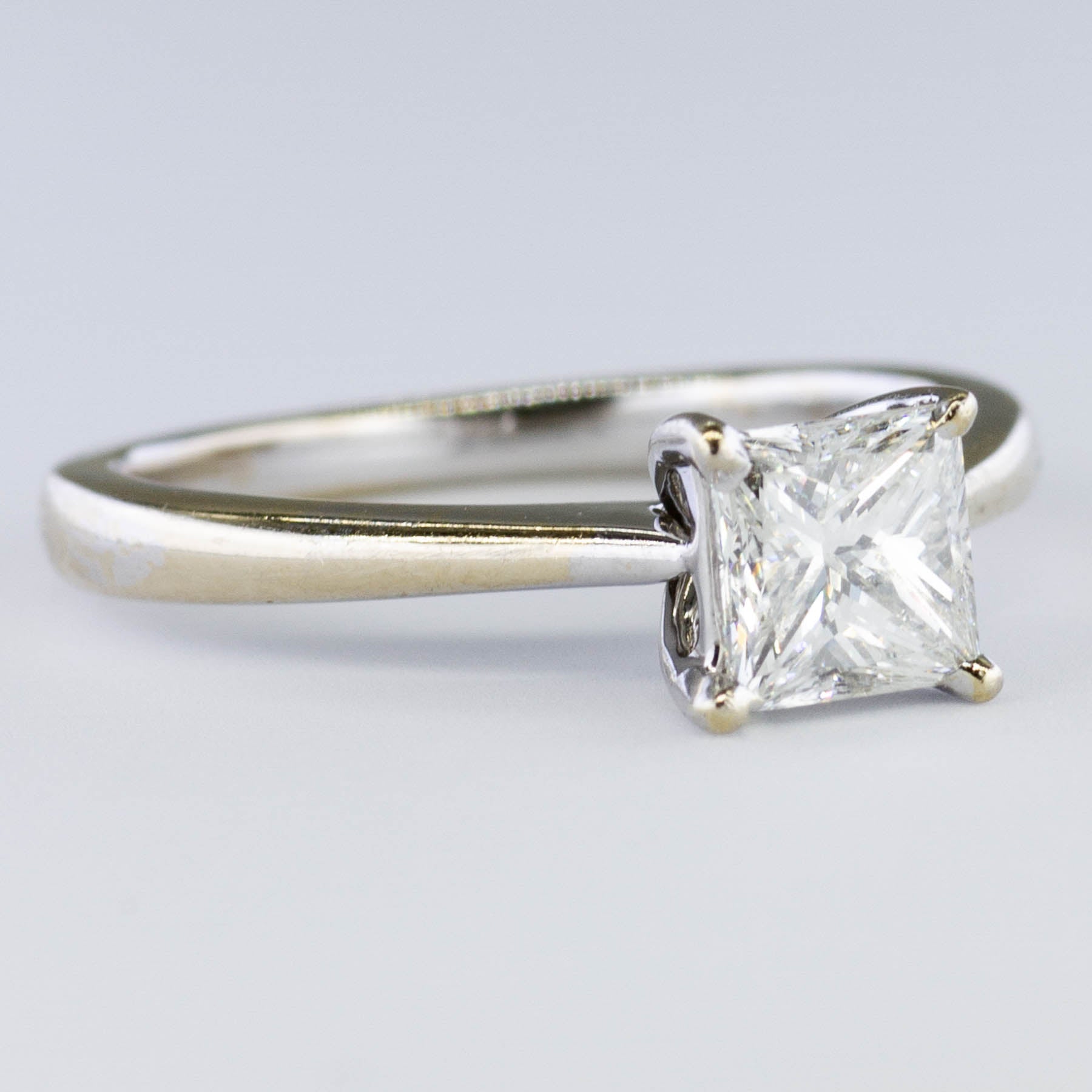 Princess Cut Solitaire Diamond Engagement Ring | 1.00ct | VG VS2 I | SZ 6.25 |