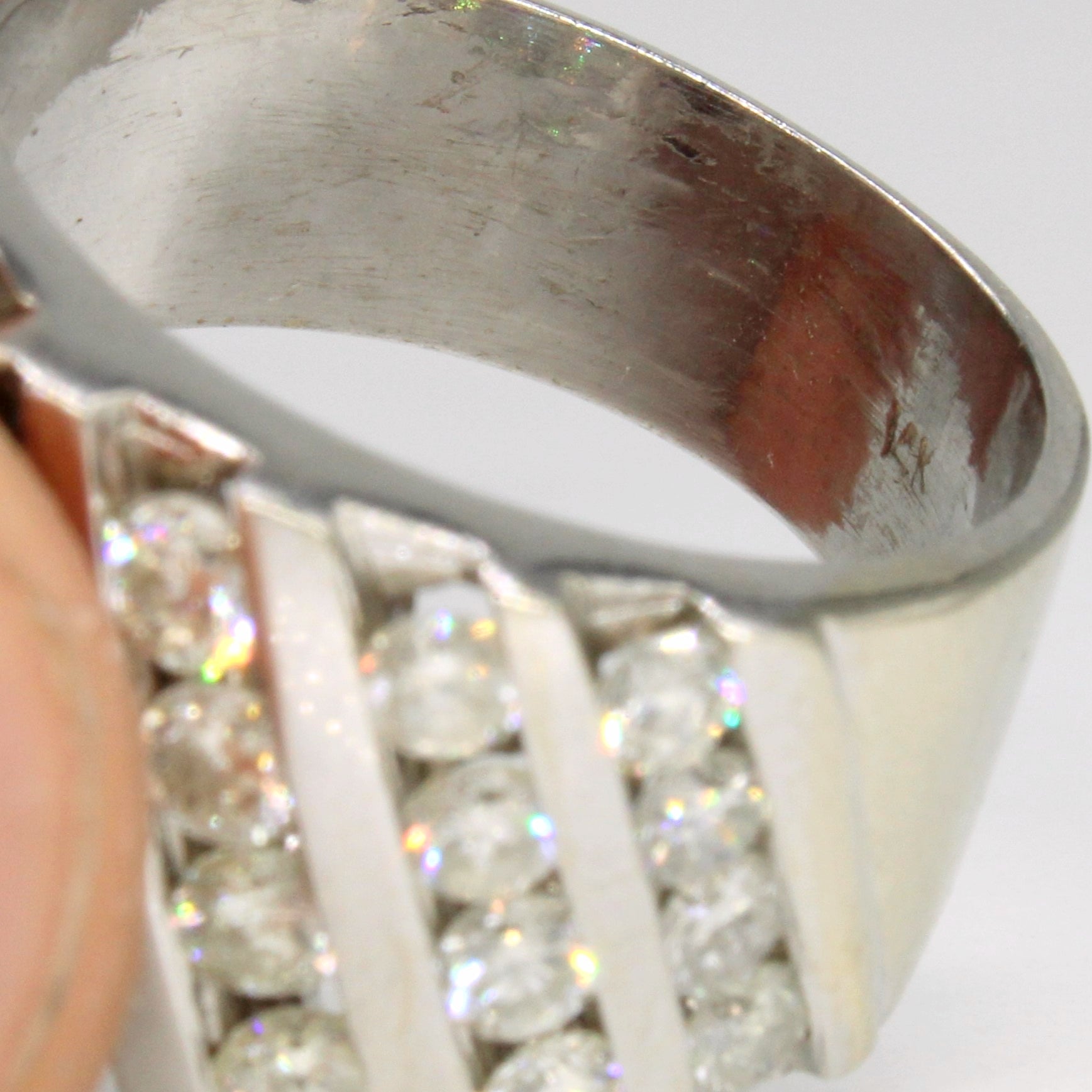 Mystic Topaz & Diamond Cocktail Ring | 2.00ct, 2.00ctw | SZ 8 |