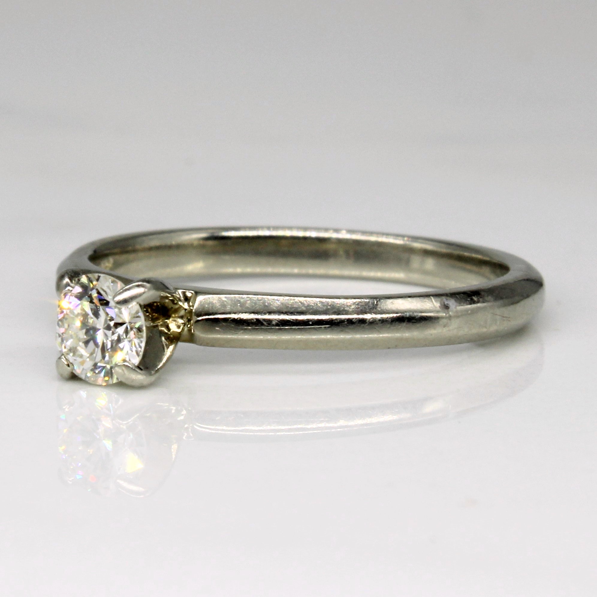 Cathedral Set Diamond Engagement Ring | 0.31ct | SZ 7 |