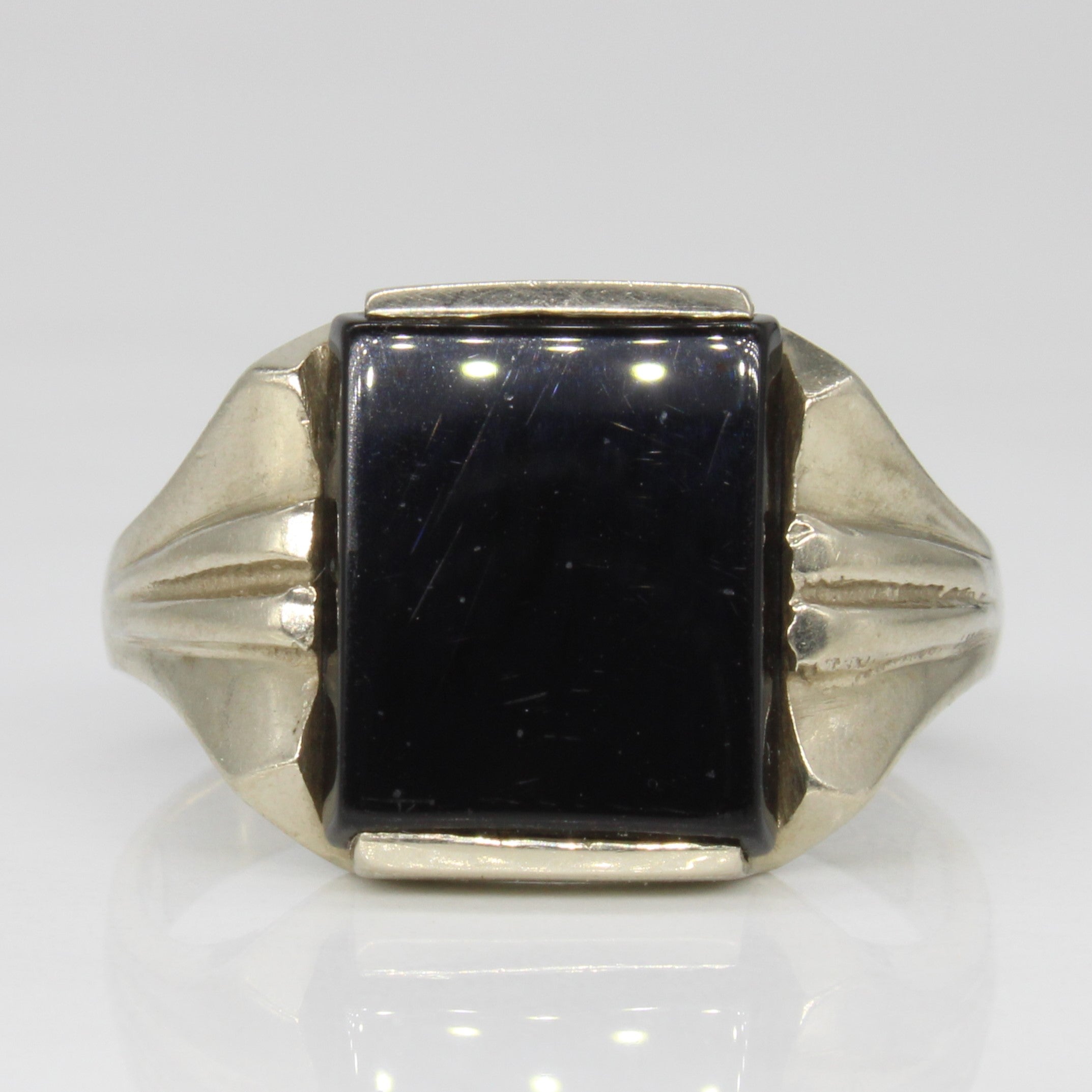 Onyx Cocktail Ring | 2.90ct | SZ 8.75 |
