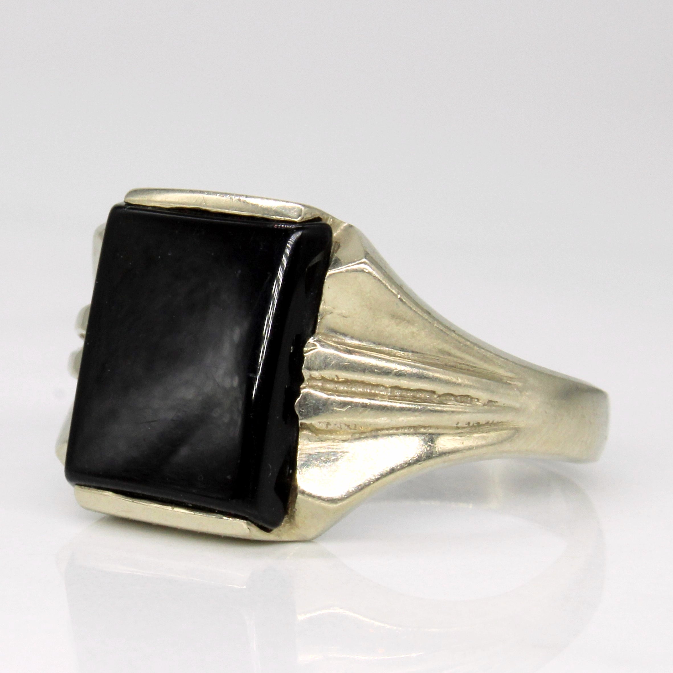 Onyx Cocktail Ring | 2.90ct | SZ 8.75 |