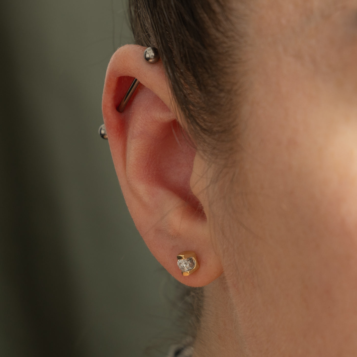 14k Round Brilliant Diamond Stud Earrings | 0.30ctw