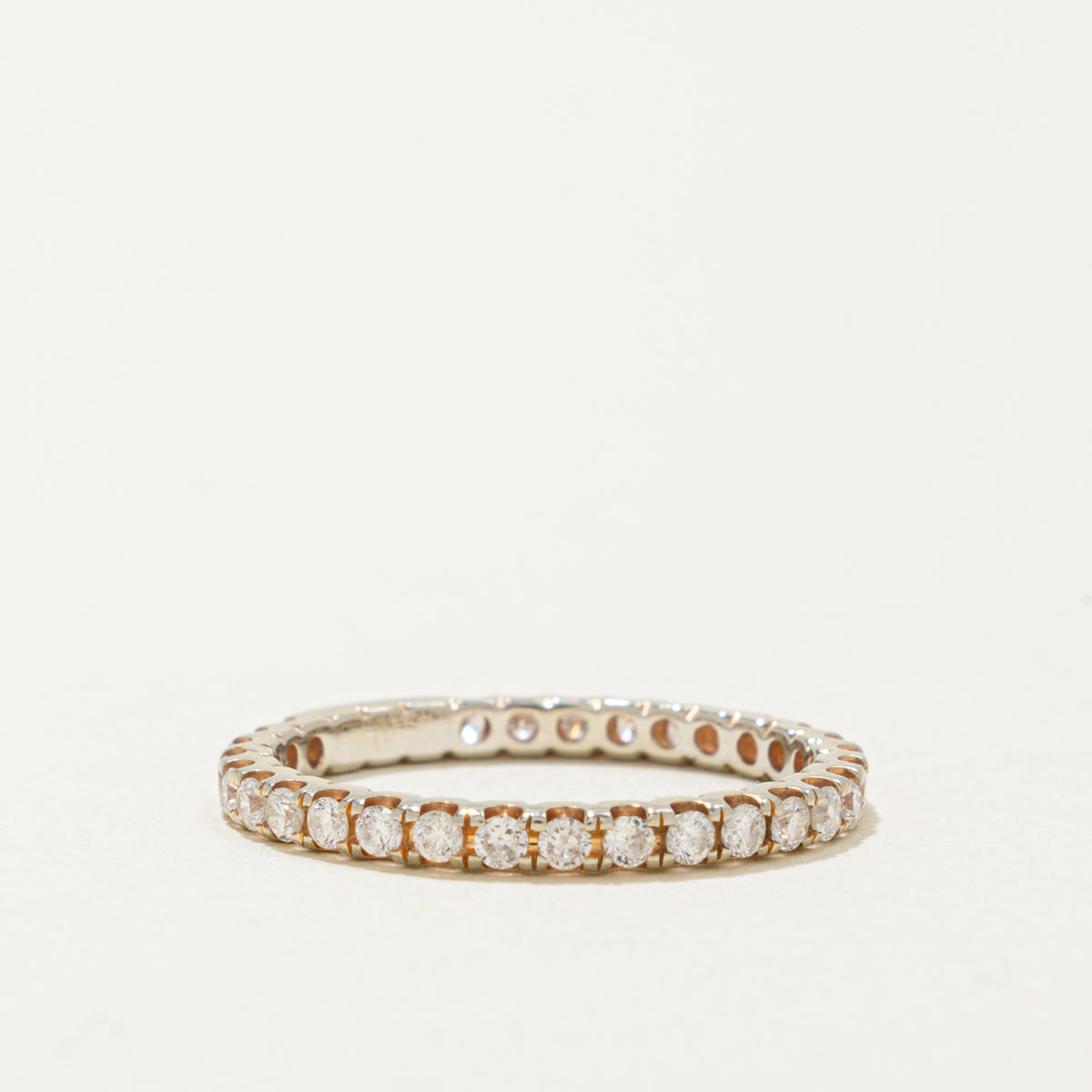 14k Eternity Diamond Band | 0.40ctw | 2.01mm | SZ 6.5
