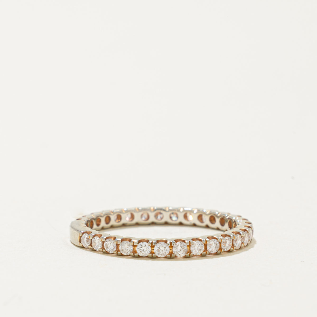 14k Eternity Diamond Band | 0.40ctw | 2.01mm | SZ 6.5