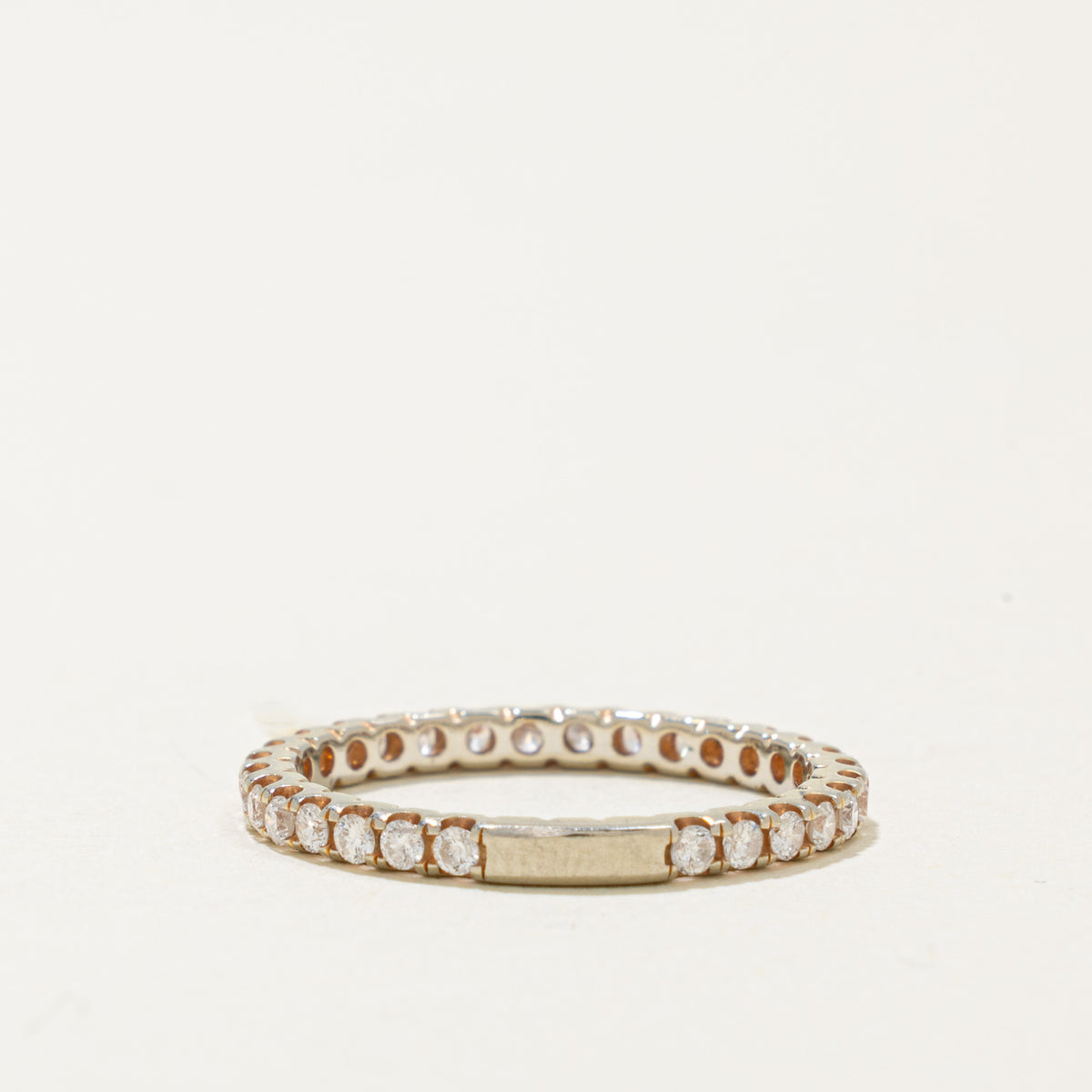14k Eternity Diamond Band | 0.40ctw | 2.01mm | SZ 6.5