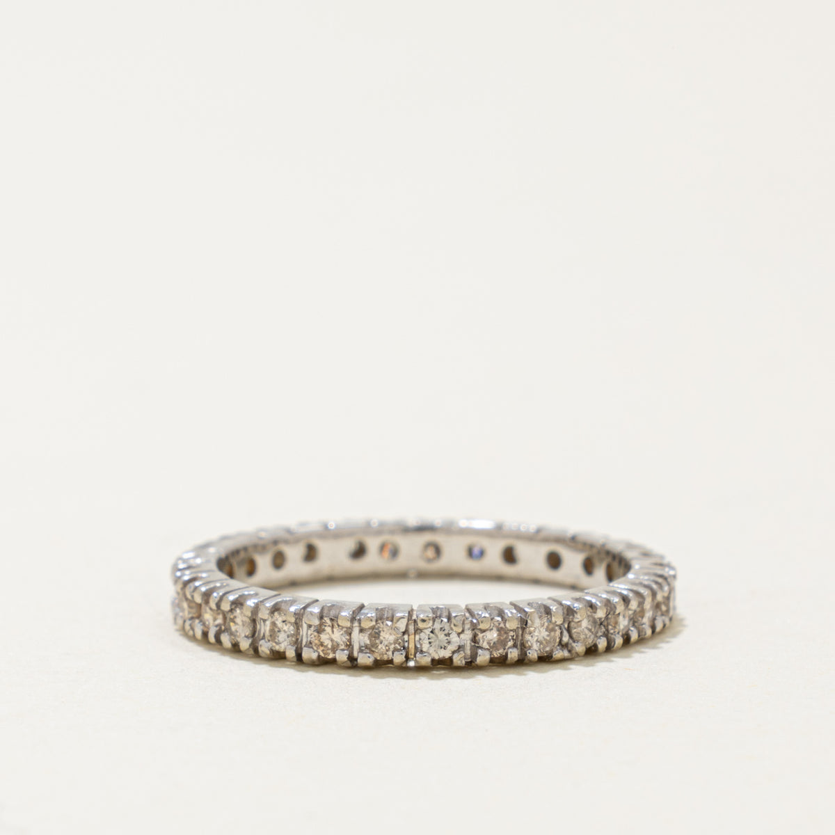 14k Eternity Diamond Band | 0.43ctw | 2.50mm | SZ 7