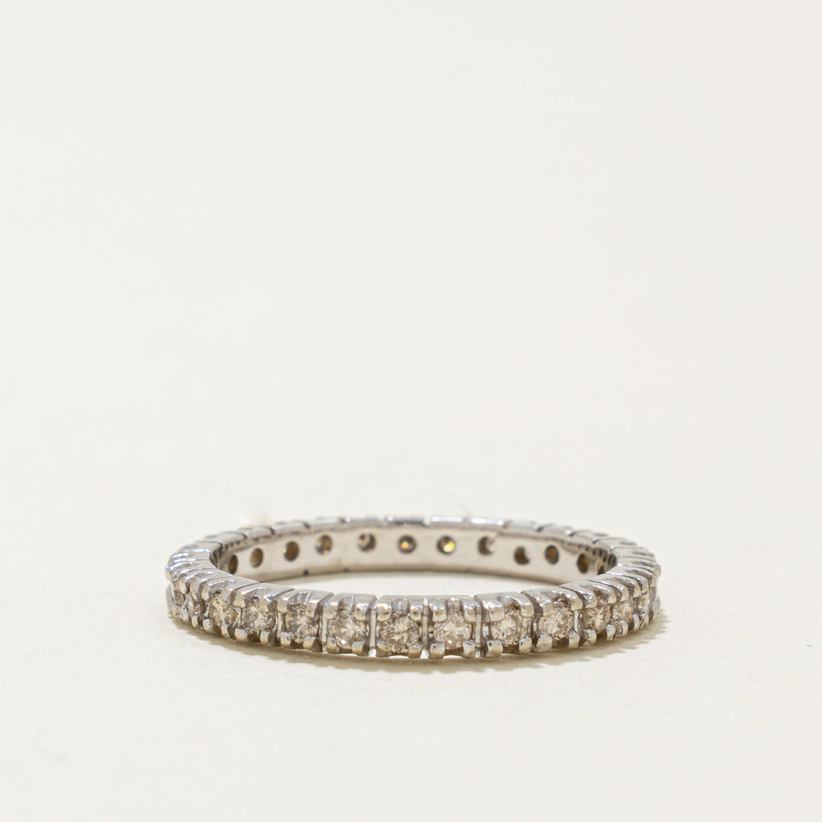 14k Eternity Diamond Band | 0.43ctw | 2.50mm | SZ 7