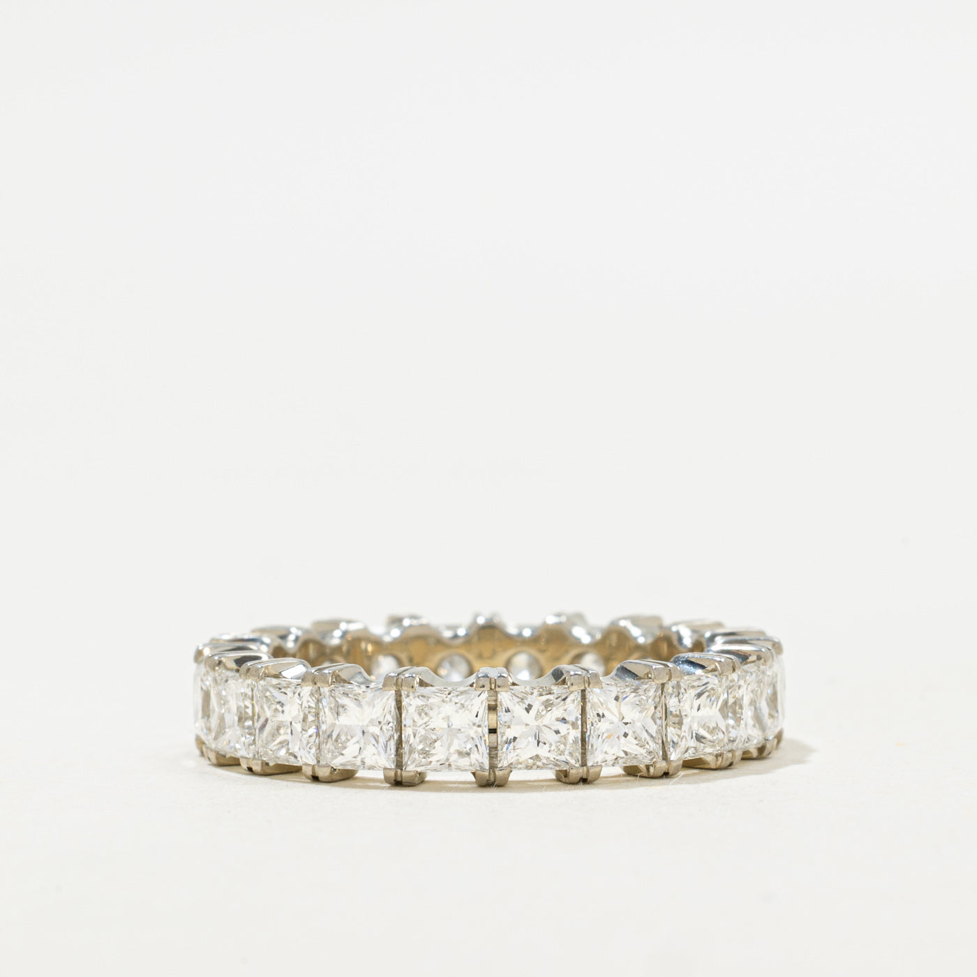 Princess Cut Eternity Diamond Band | 5ctw | Sz 9
