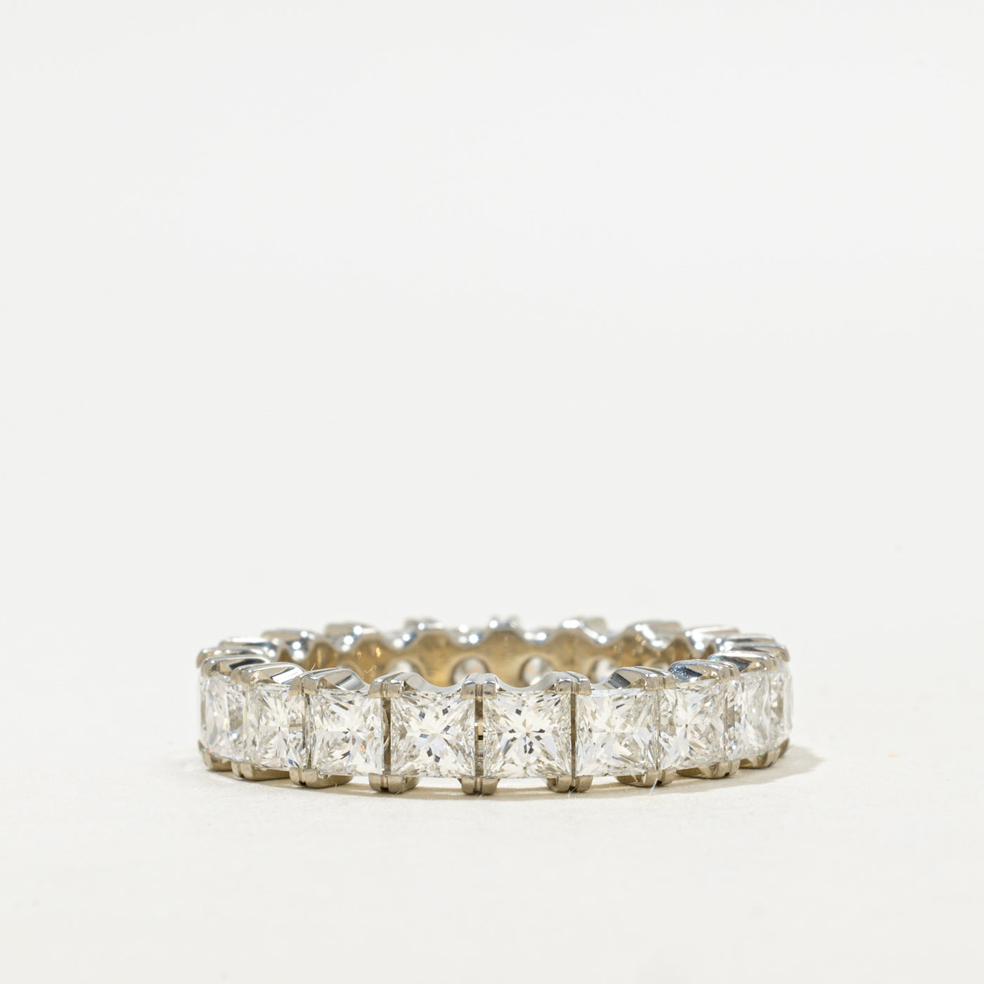 Princess Cut Eternity Diamond Band | 5ctw | Sz 9