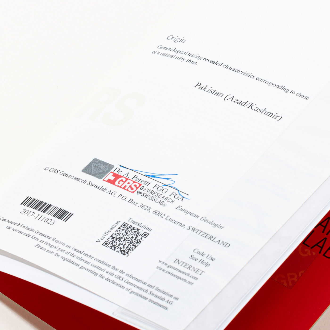 2.46ct GRS Unheated Kashmir Purplish Red Ruby & Diamond Ring | GRS 2.46ct, 0.80ctw | SZ 6.5