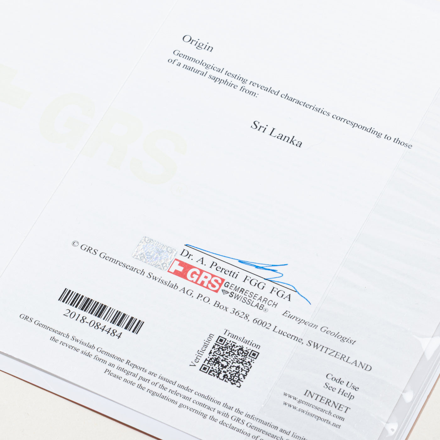 9.37ct GRS Unheated Ceylon Sapphire & Diamond Halo Pendant | GRS 9.37ct | 1.02ctw