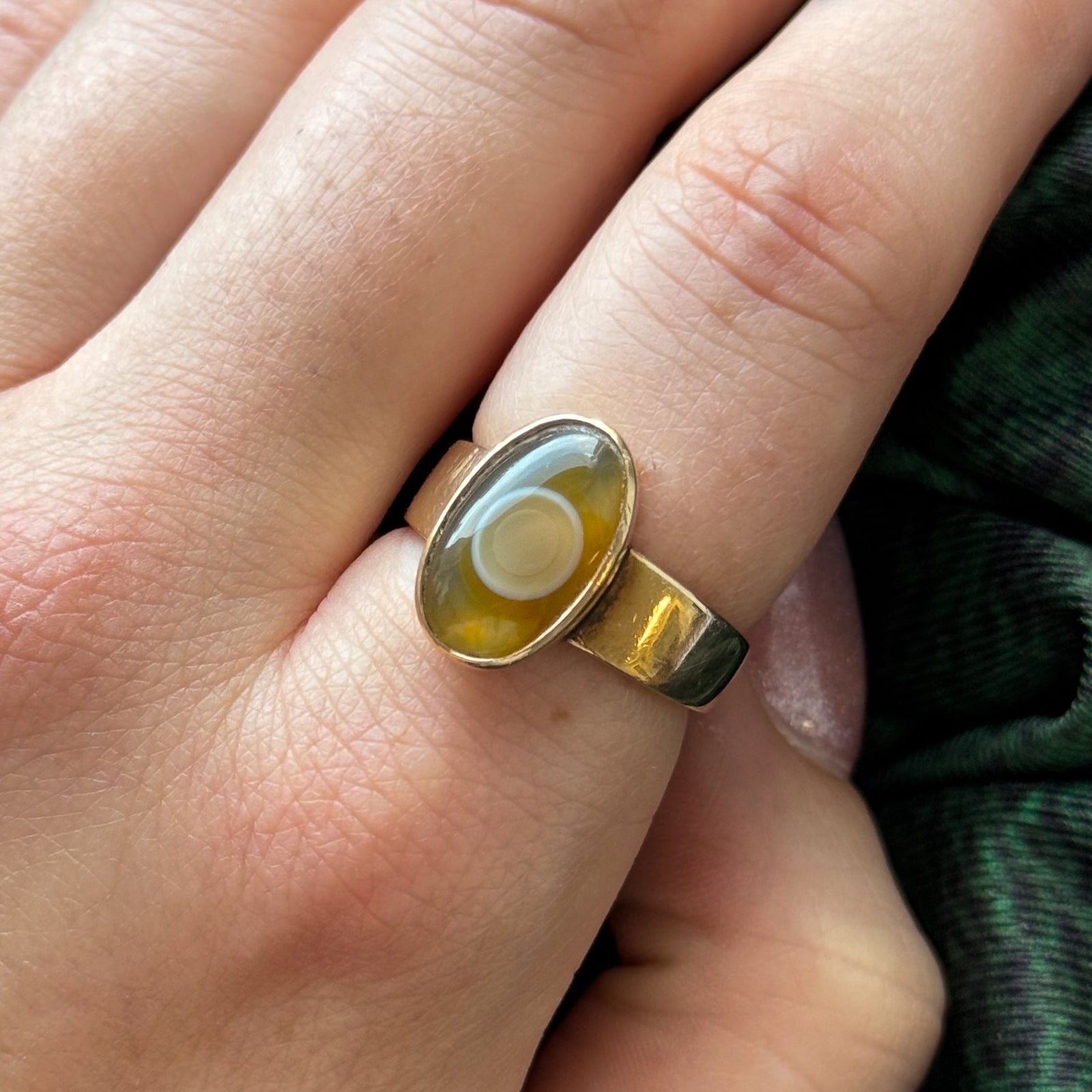 Agate Ring | 1.70ct | SZ 7.75 |