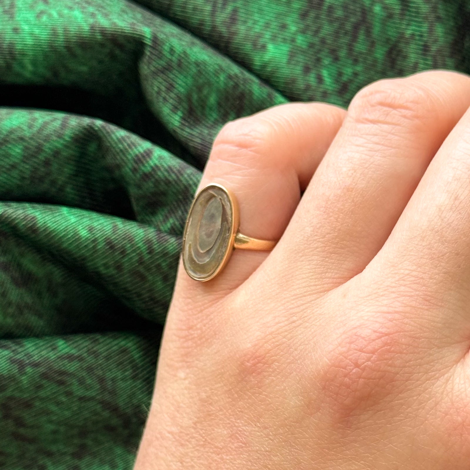 Abalone Shell Ring | 0.50ct | SZ 4.75 |