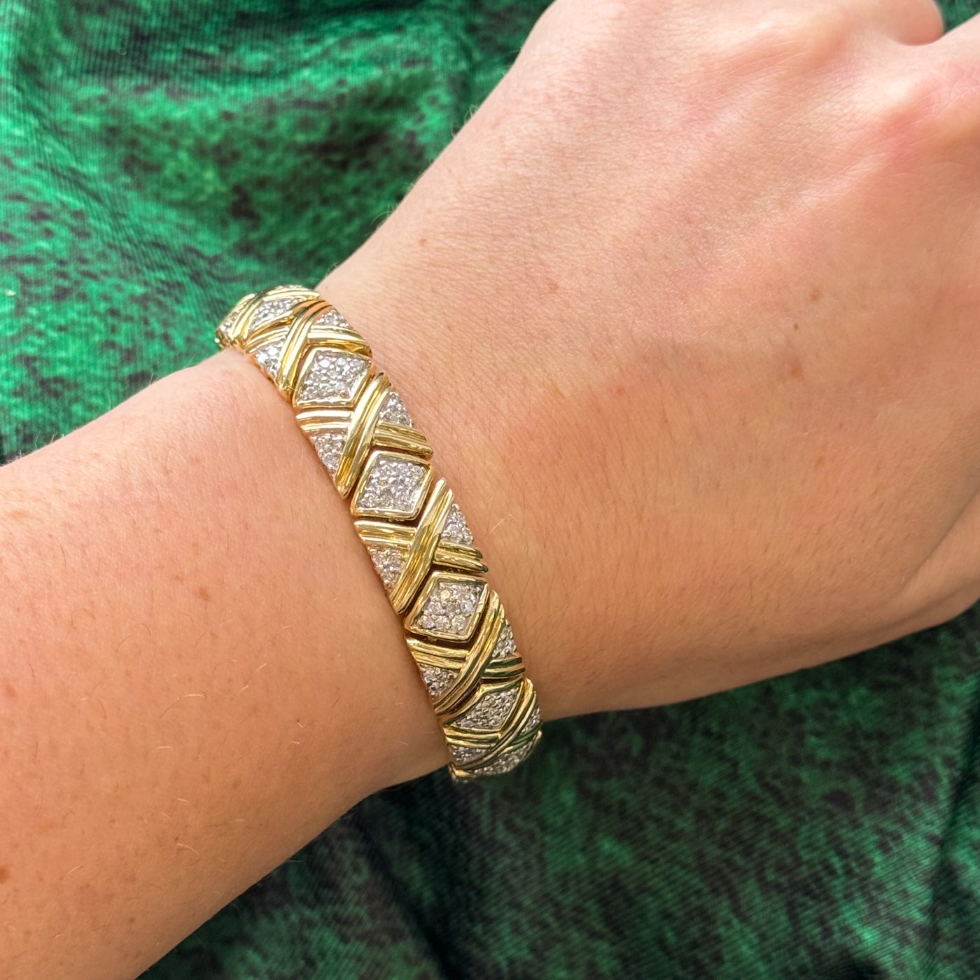 Bracelet en diamants | 4,71 ct | 7,5 po |