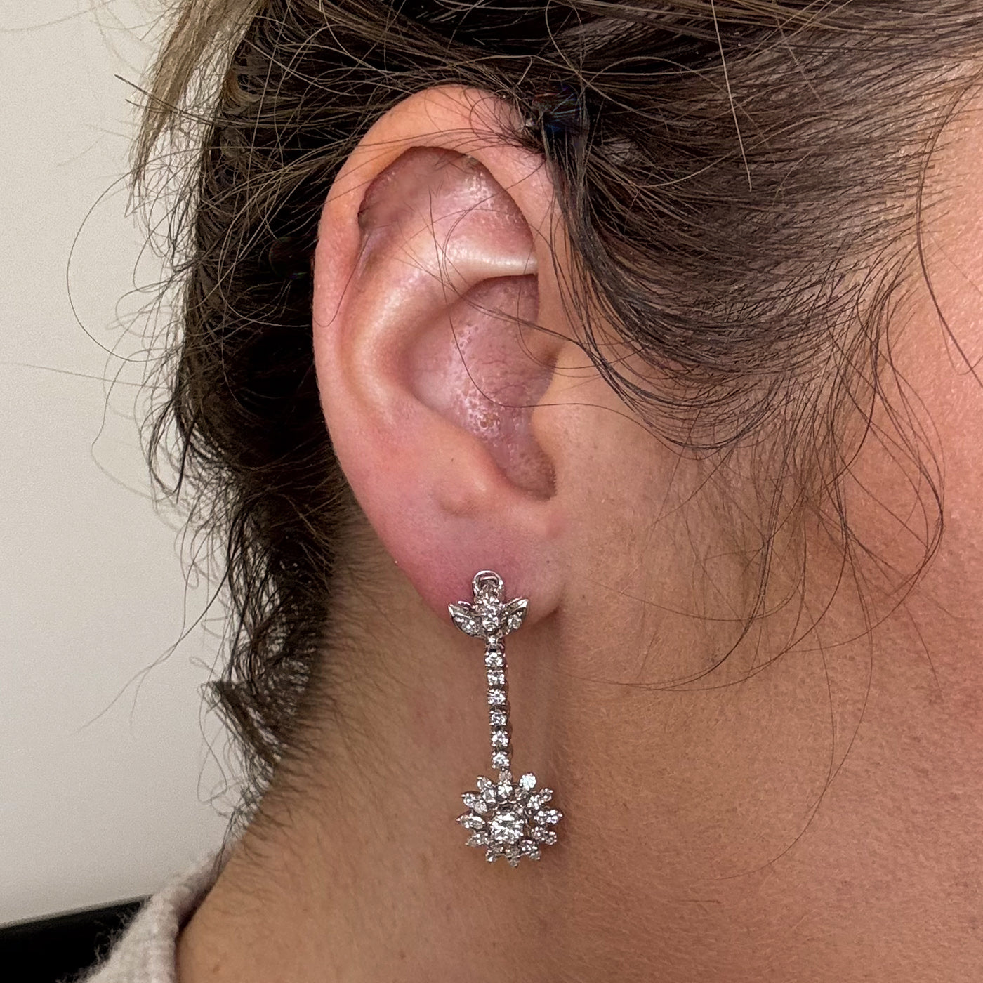 Diamond Drop Earrings | 1.62ctw |