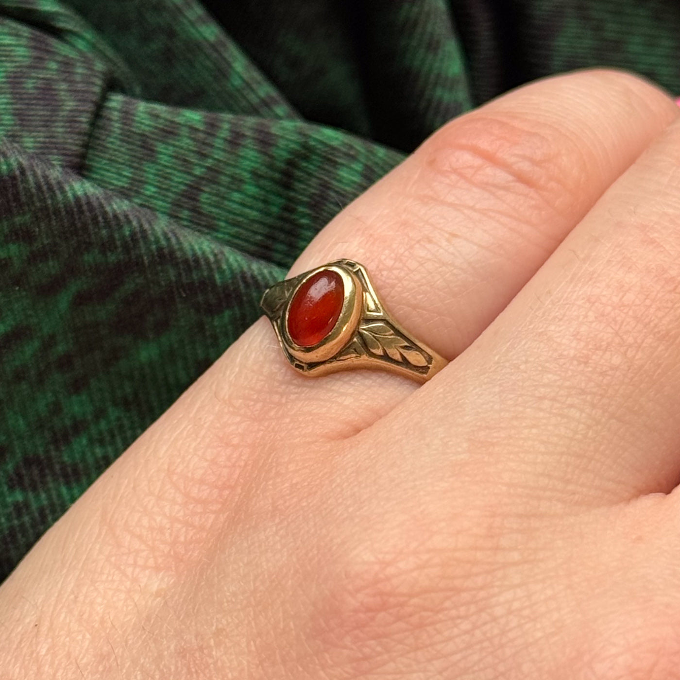 Carnelian Ring | 0.50ct | SZ 4 |