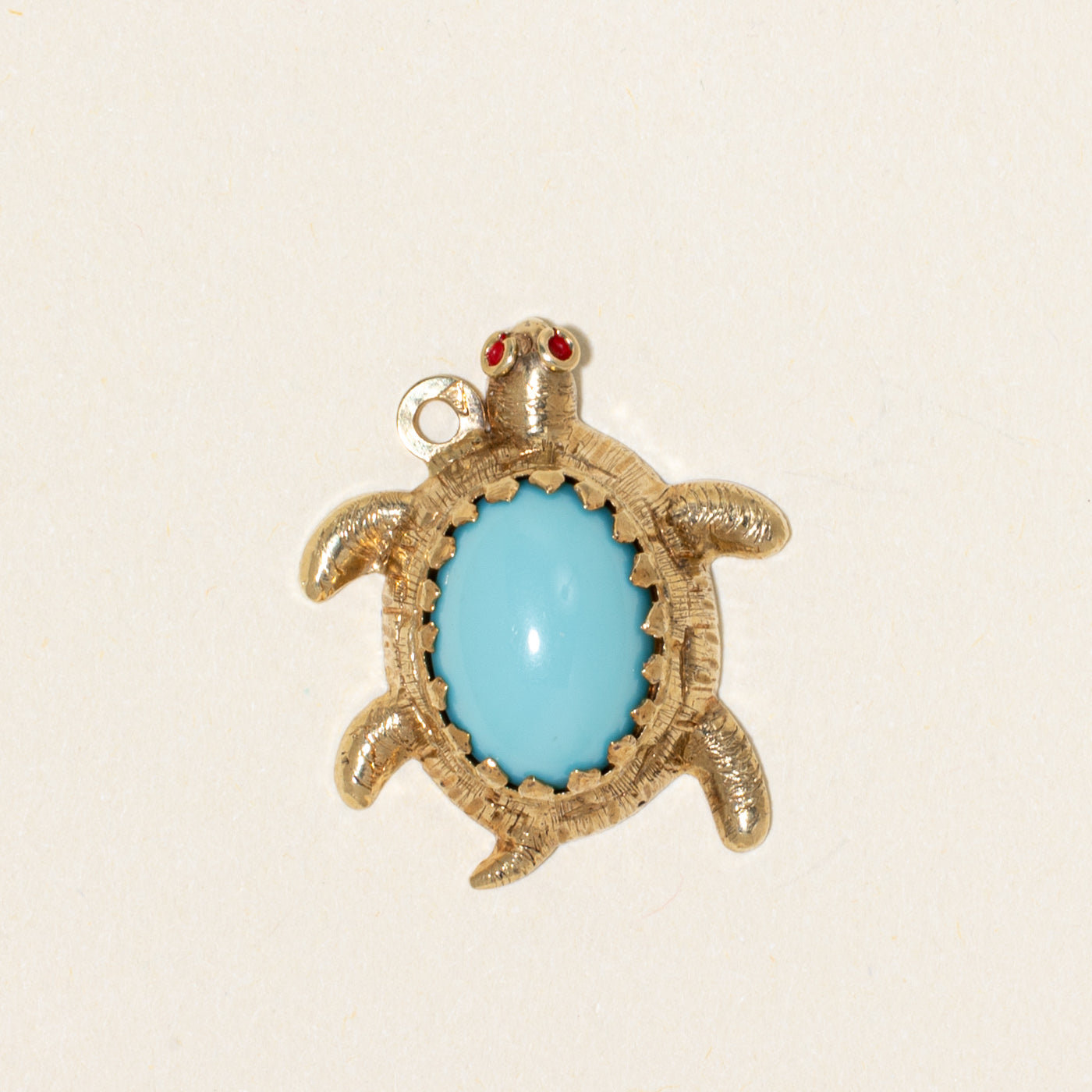 Turquoise Turtle Pendant | 4.00ct