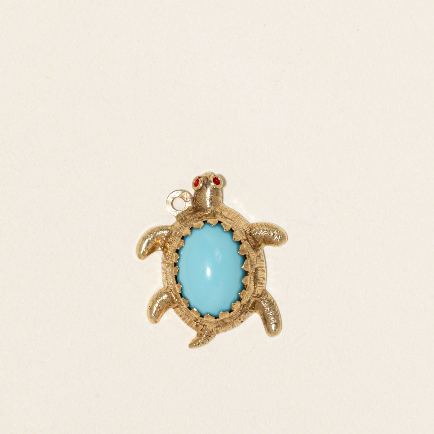 Turquoise Turtle Pendant | 4.00ct