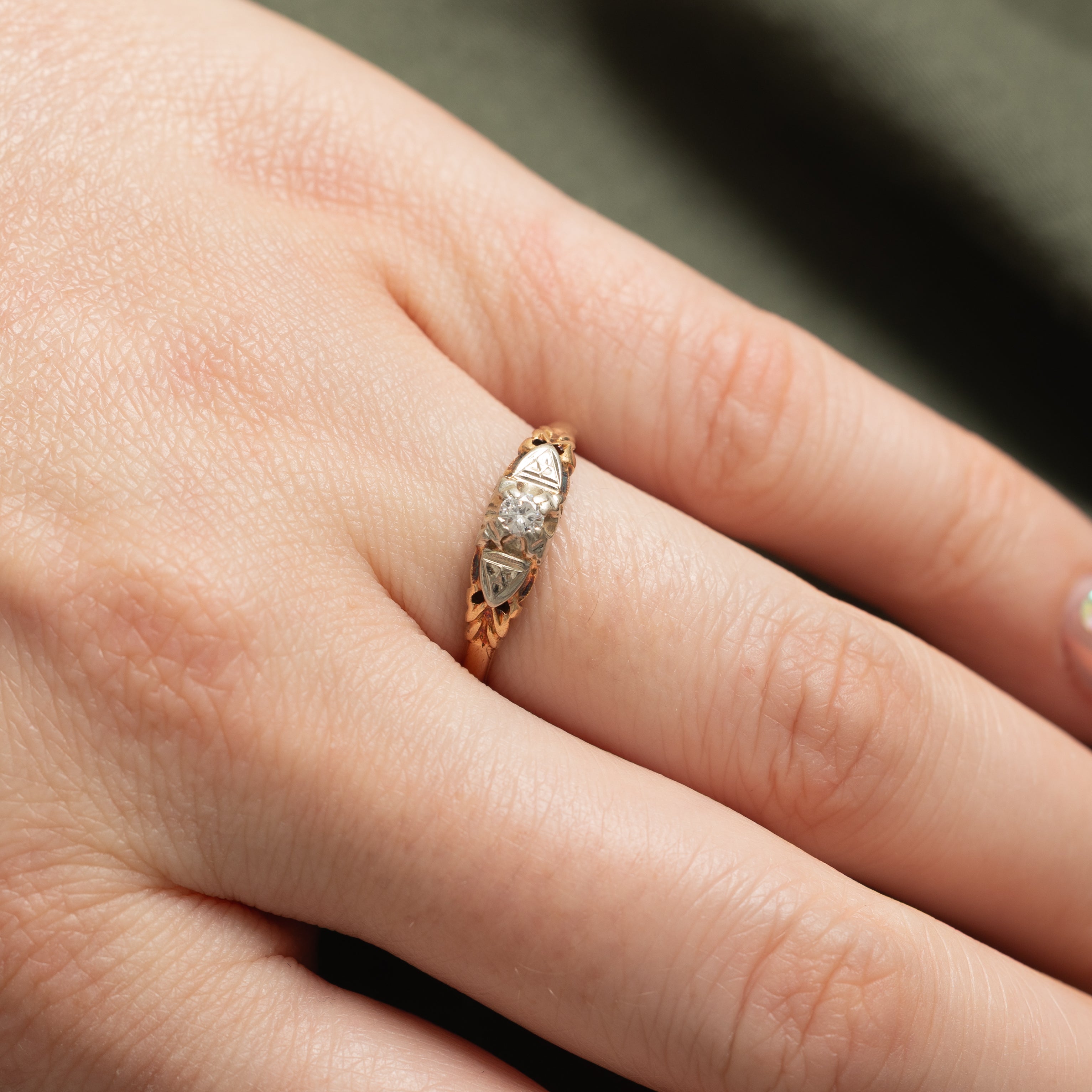 Bague en or 14 carats n° 9158-28