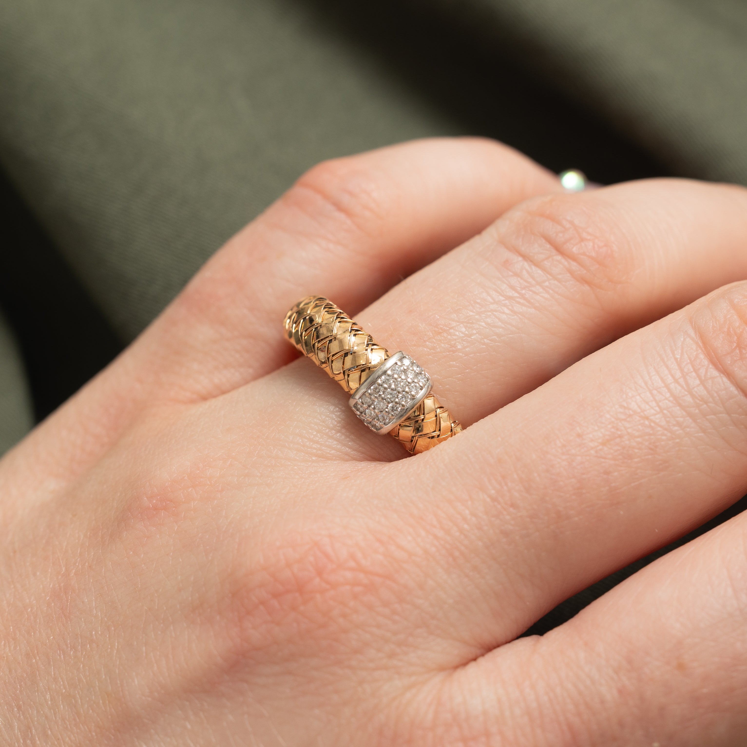 Bague en or 18 carats 9158-56