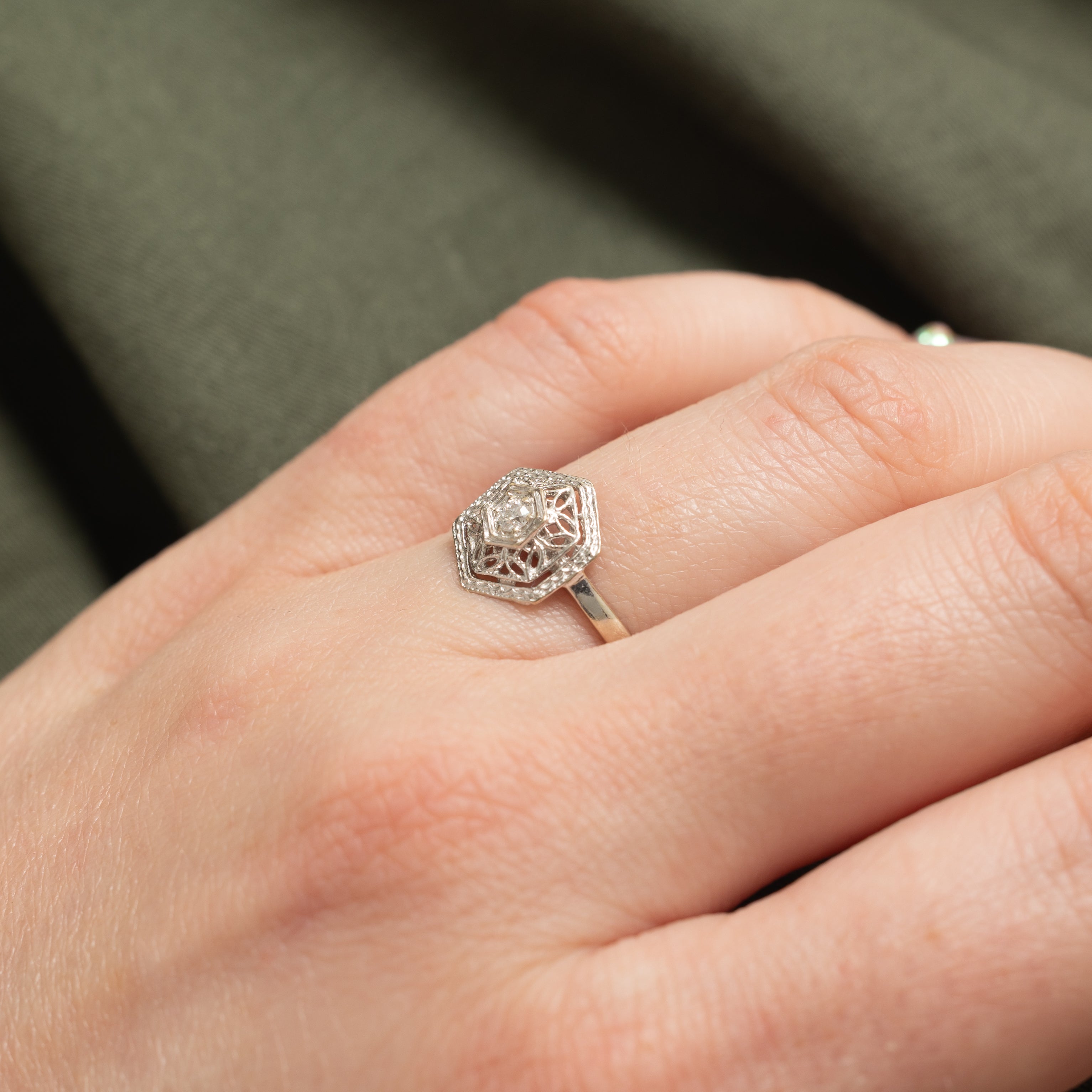 Bague en or 14 carats n° 9158-70