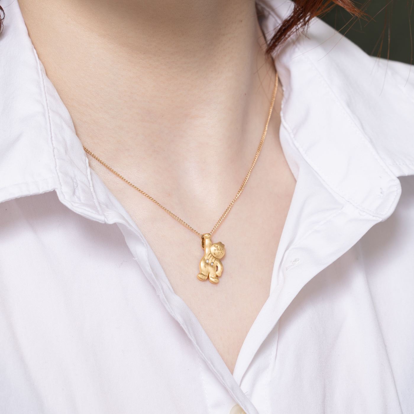 Diamond Son Pendant | 0.01ctw