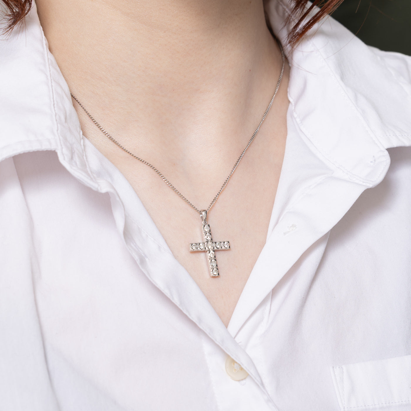 Diamond Cross Pendant | 0.75ctw