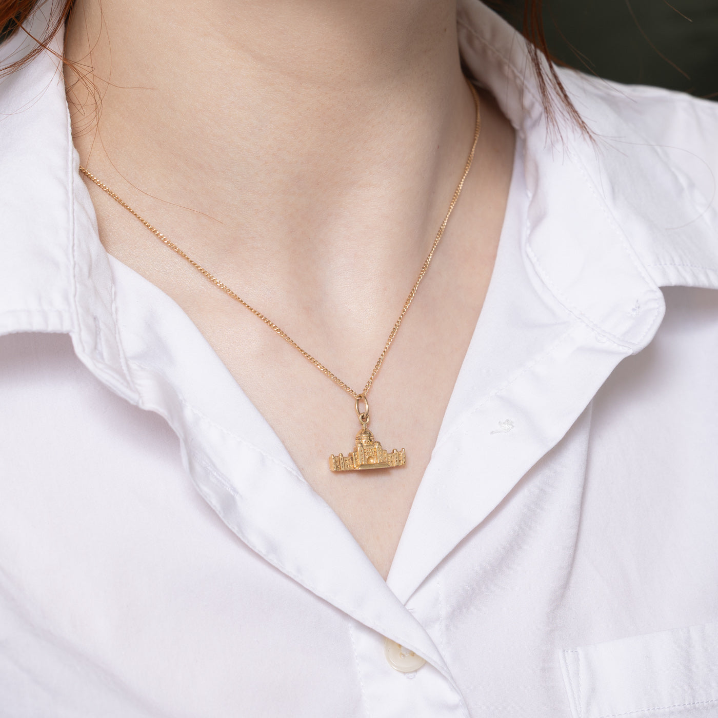 14K Yellow Gold BC Parliament Charm