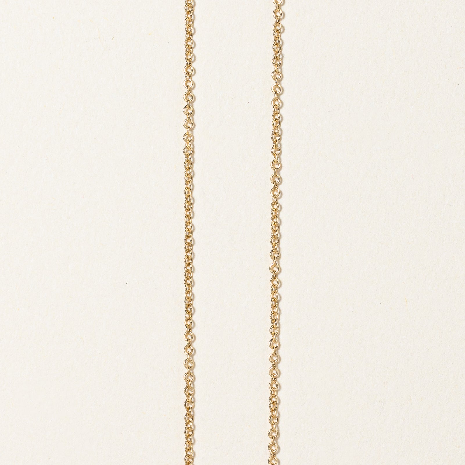 'Tiffany & Co' Diamond Atlas Pendant & 18k Necklace | 0.30ctw | 16" |