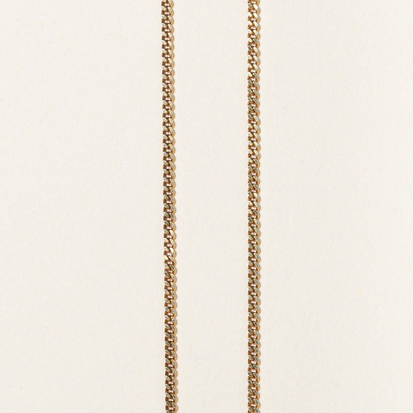 14k Yellow Gold Arrow Pendant Choker | 15" |