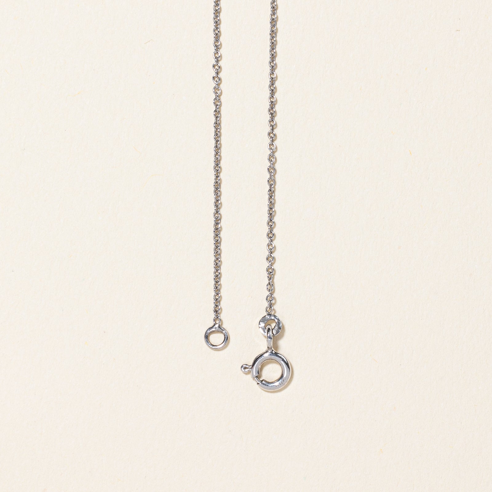 Diamond Butterfly Charm Necklace | 0.05ct | 17" |