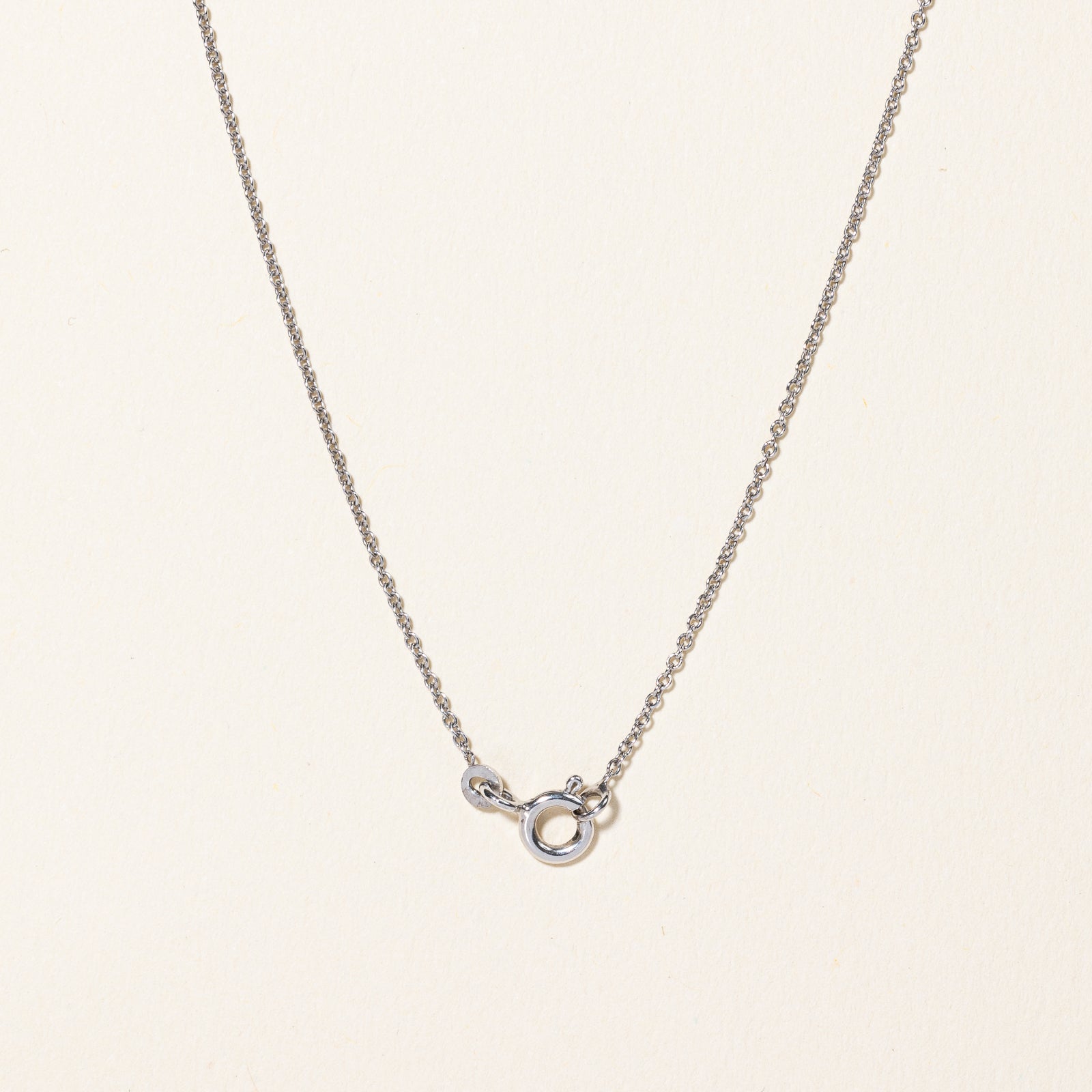 Diamond Butterfly Charm Necklace | 0.05ct | 17" |