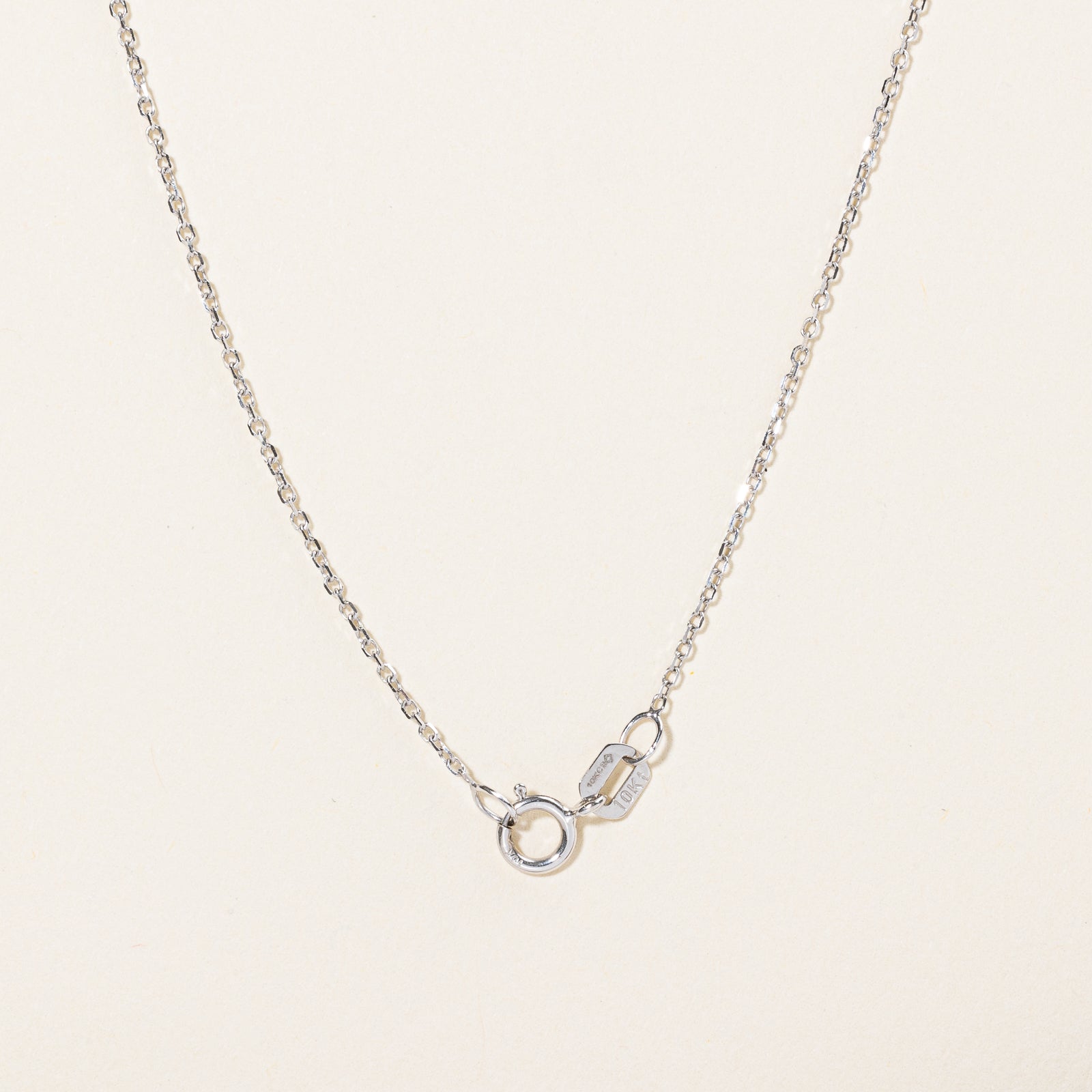 Diamond Pendant Choker Necklace | 0.13ct | 16" |