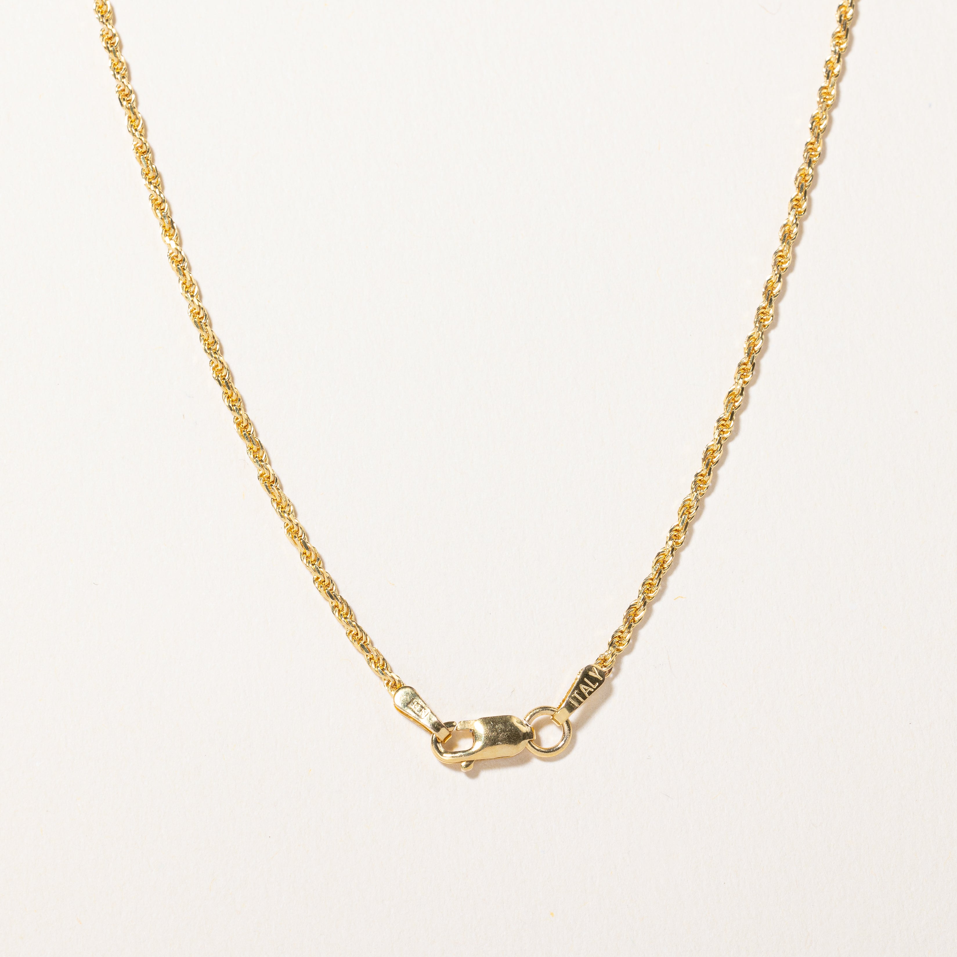 Tanzanite & Diamond Pendant Necklace | 0.40ct, 0.075ctw | 20" |