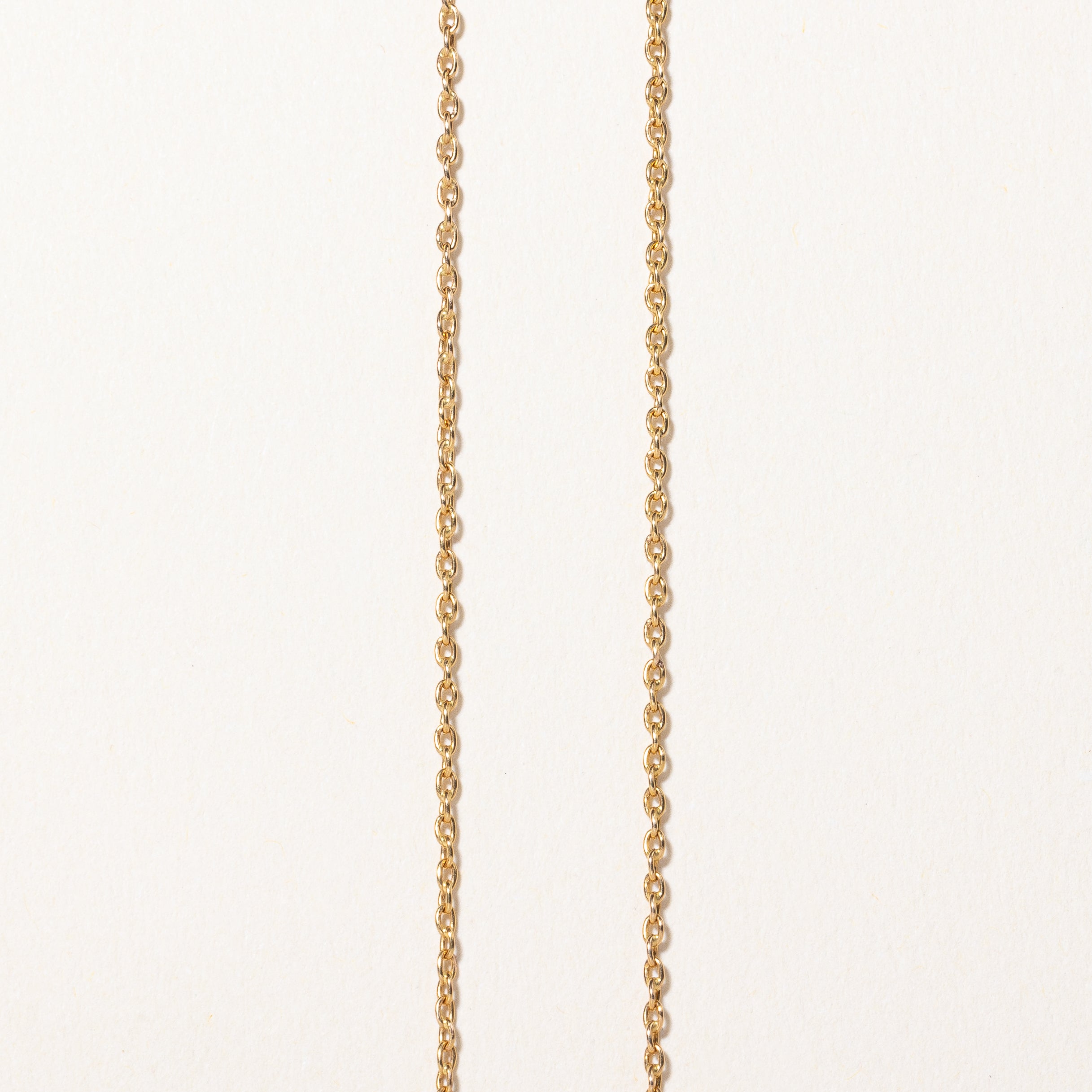 Ruby & Diamond Clover Pendant Necklace | 0.06ct, 0.03ctw | 17" |
