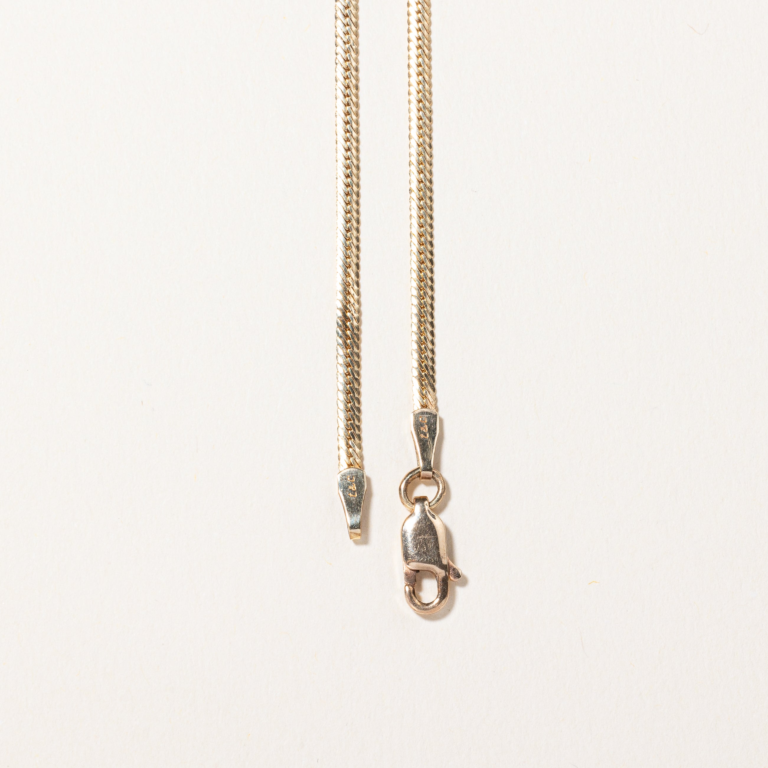 Sapphire & Diamond Scoop Pendant Necklace | 1.50ctw, 0.04ctw | 16" |