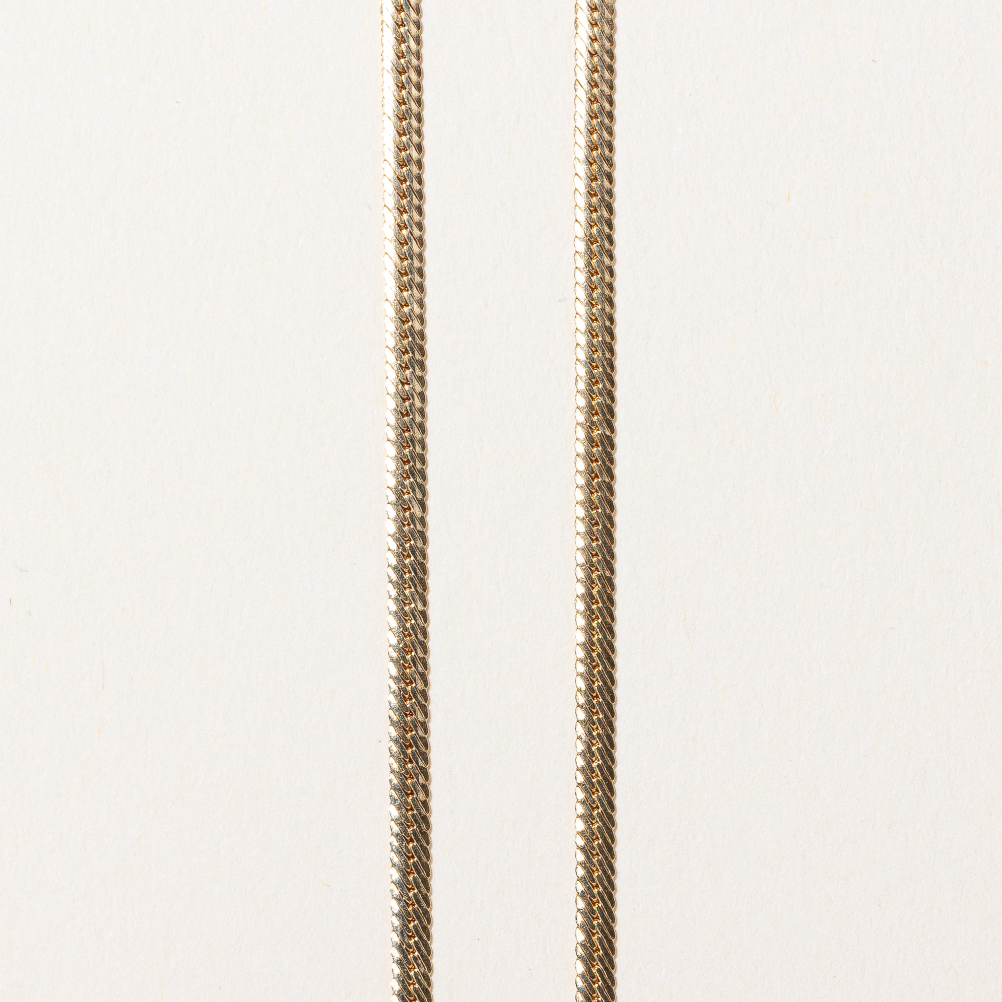 Sapphire & Diamond Scoop Pendant Necklace | 1.50ctw, 0.04ctw | 16" |