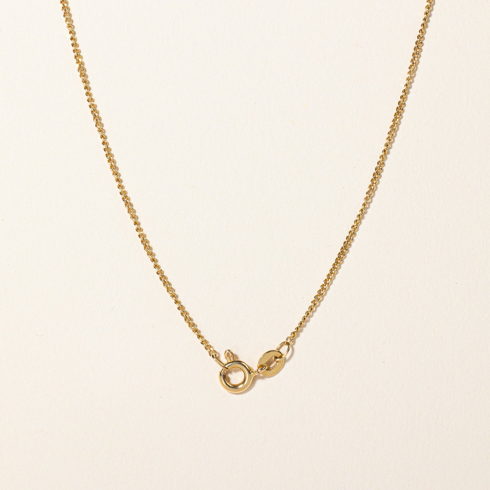 Diamond Drop Necklace | 0.08ct | 16" |