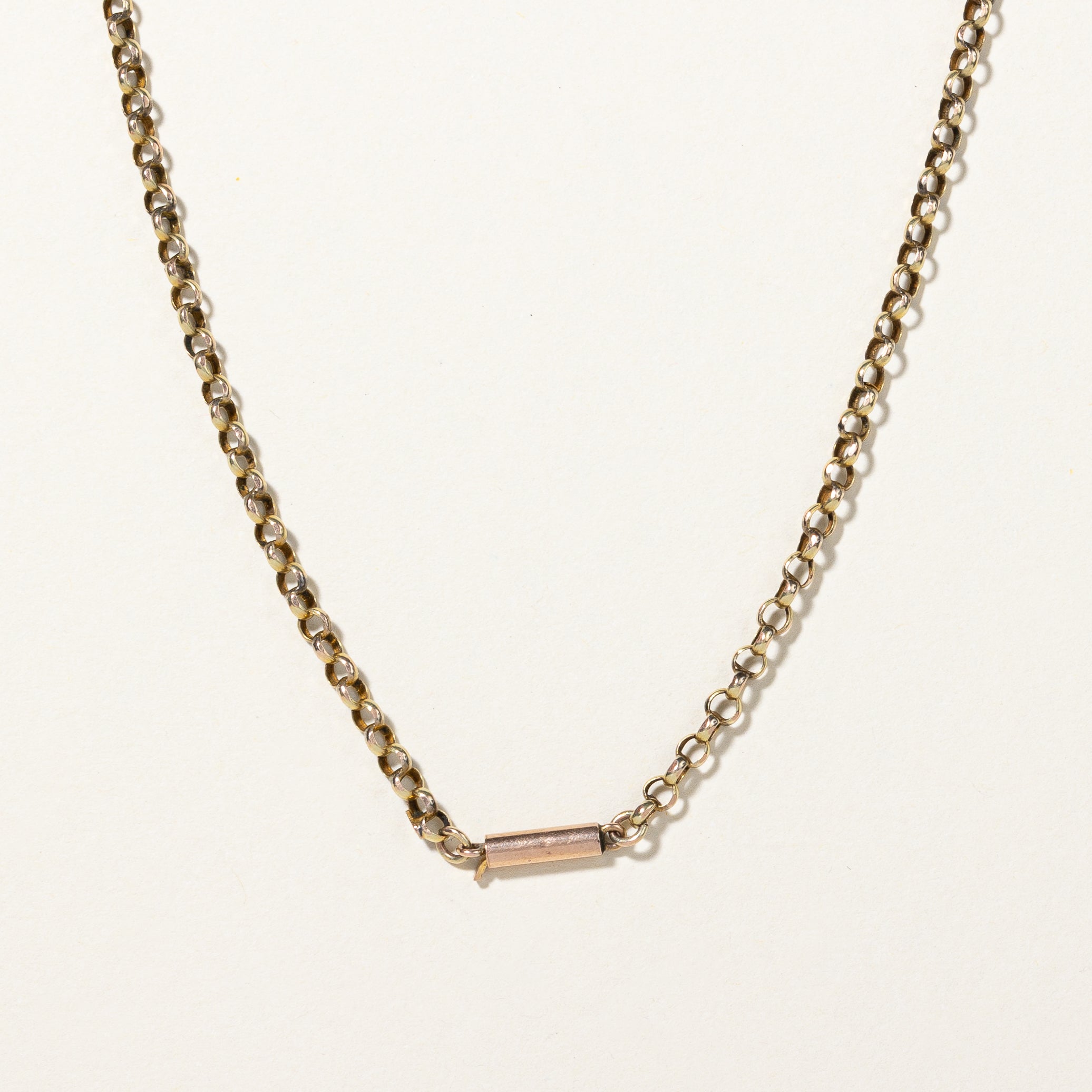 Antique Seed Pearl Pendant & Brooch Necklace | 18" |